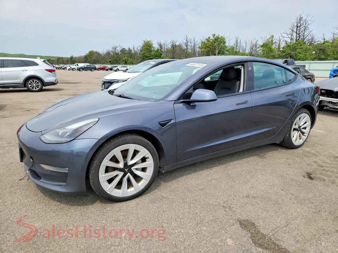 2021 TESLA MODEL 3 — VIN 5YJ3E1EB0MF975071