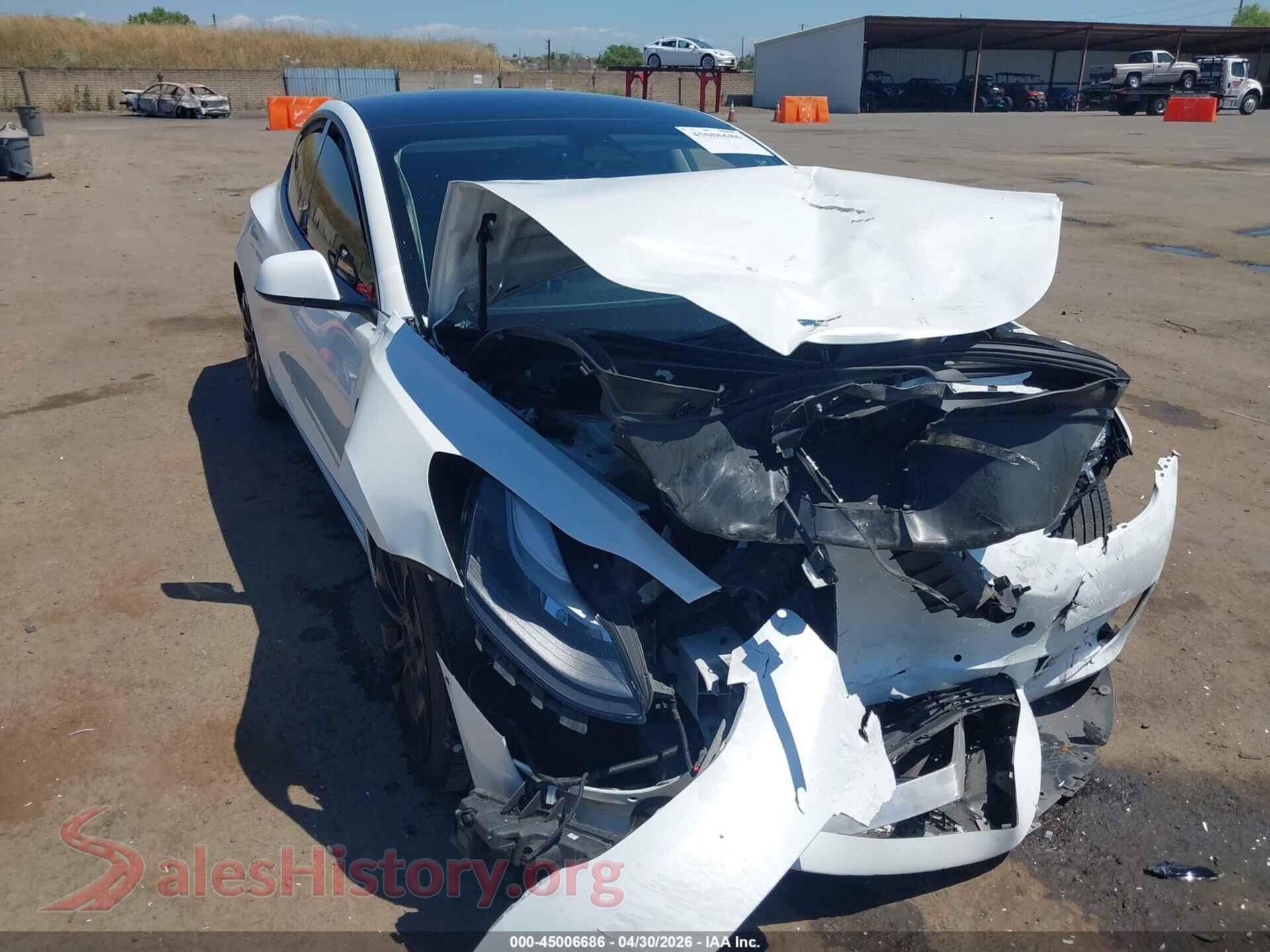 2022 TESLA MODEL 3 — VIN 5YJ3E1EB0NF229737