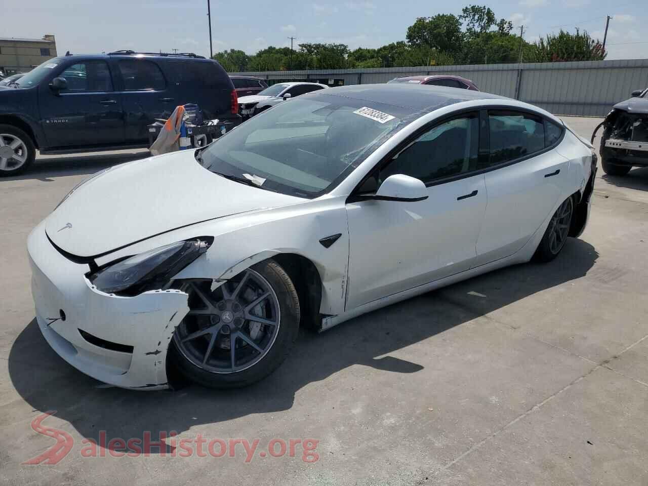 2023 TESLA MODEL 3 — VIN 5YJ3E1EB0PF393427