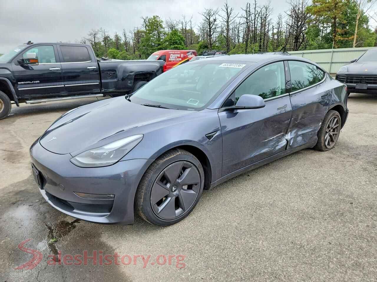 2023 TESLA MODEL 3 — VIN 5YJ3E1EB0PF609356
