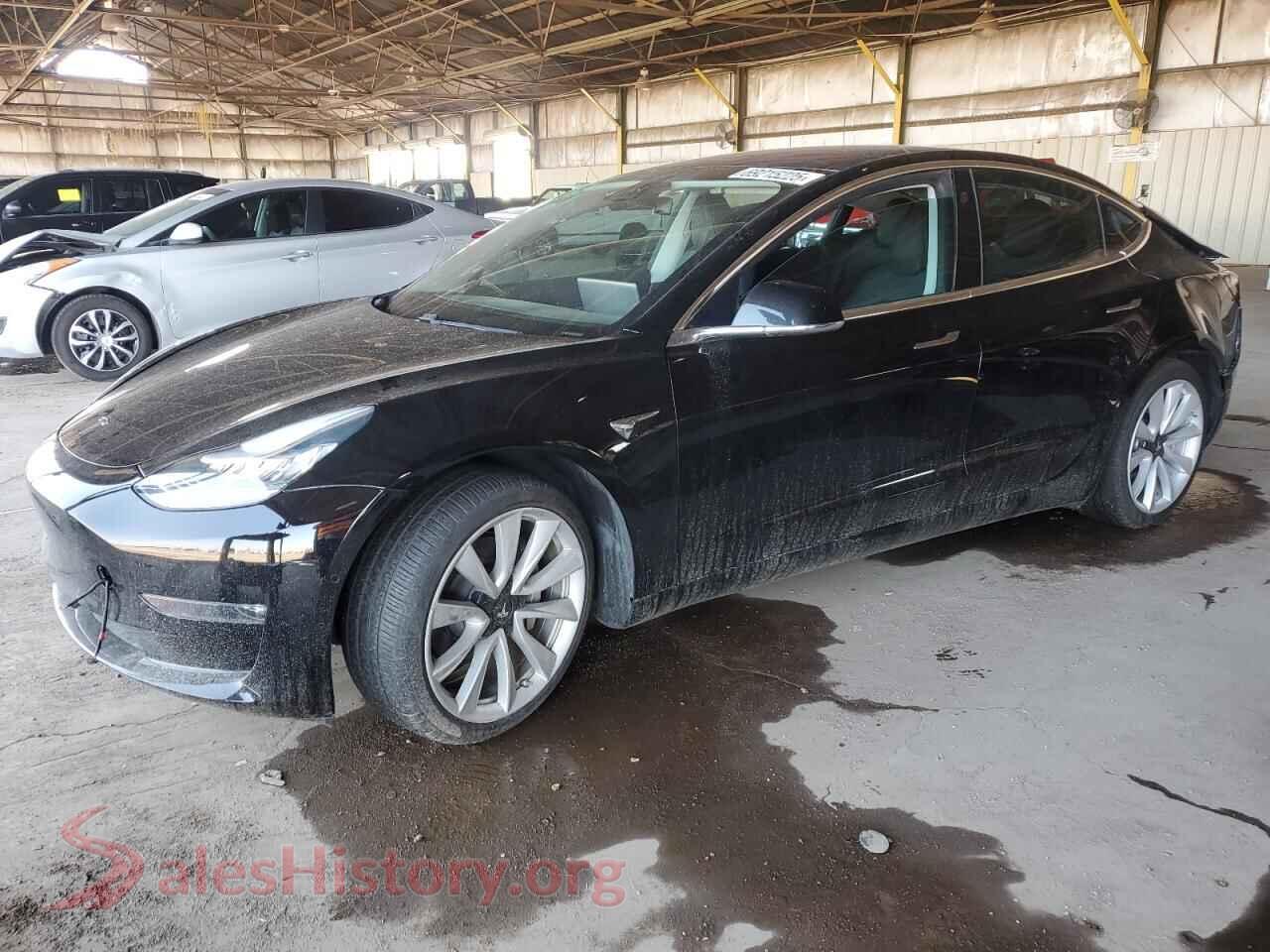 2018 TESLA MODEL 3 — VIN 5YJ3E1EB1JF089336