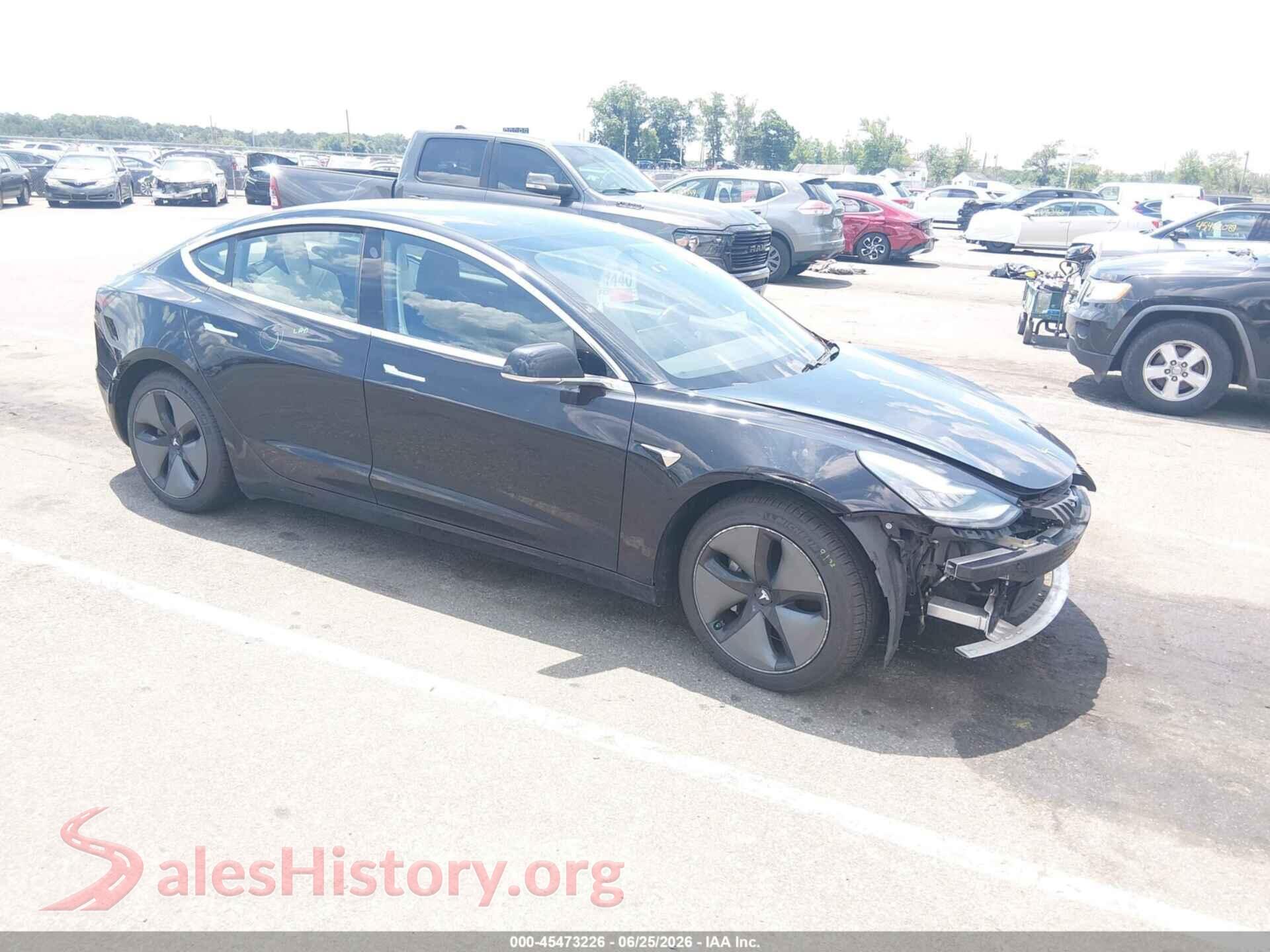 2018 TESLA MODEL 3 — VIN 5YJ3E1EB1JF095007