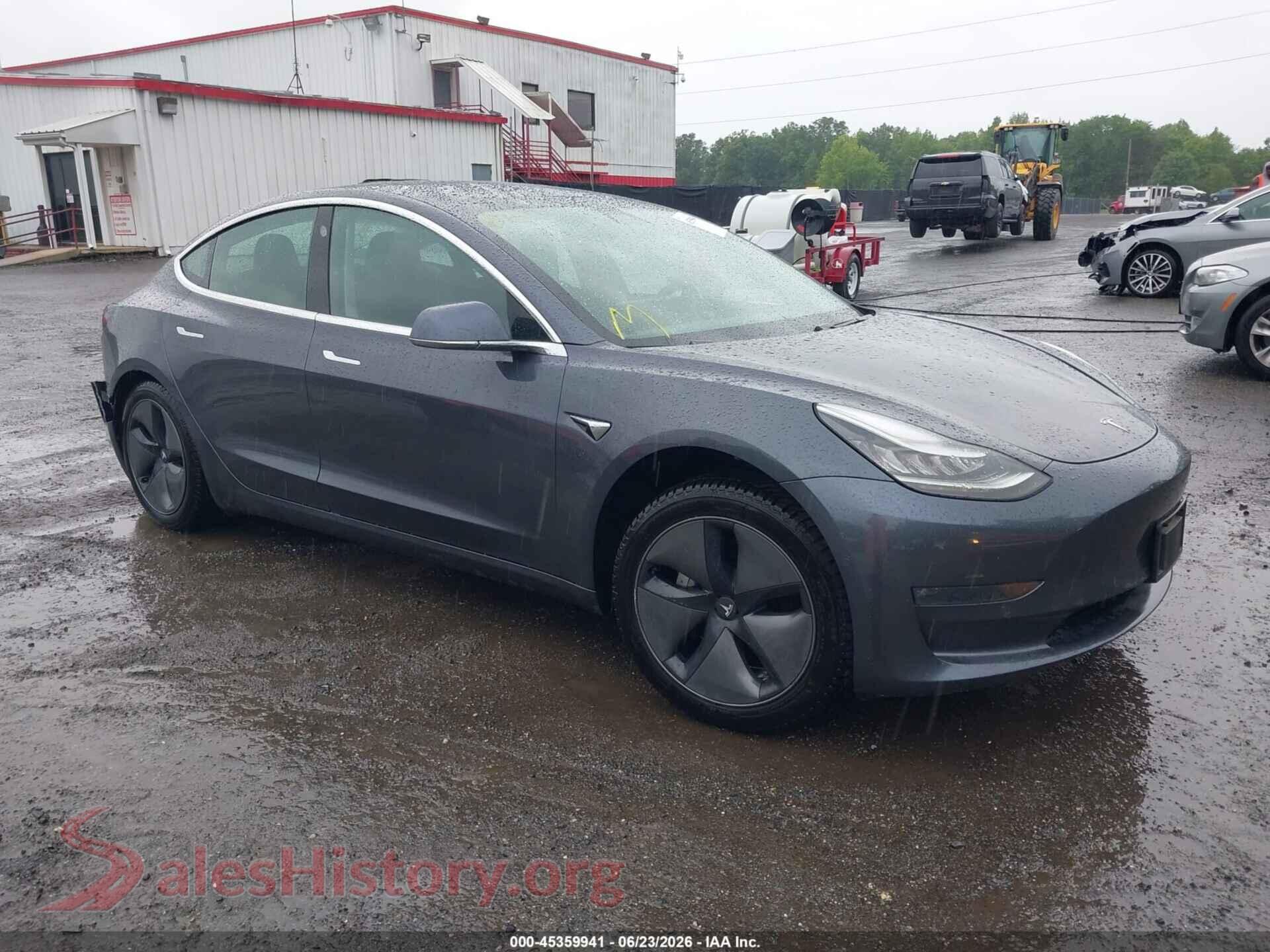2019 TESLA MODEL 3 — VIN 5YJ3E1EB1KF386074