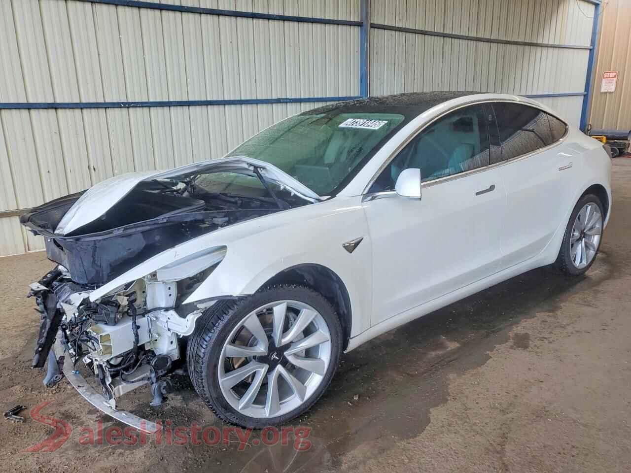 2019 TESLA MODEL 3 — VIN 5YJ3E1EB1KF392487