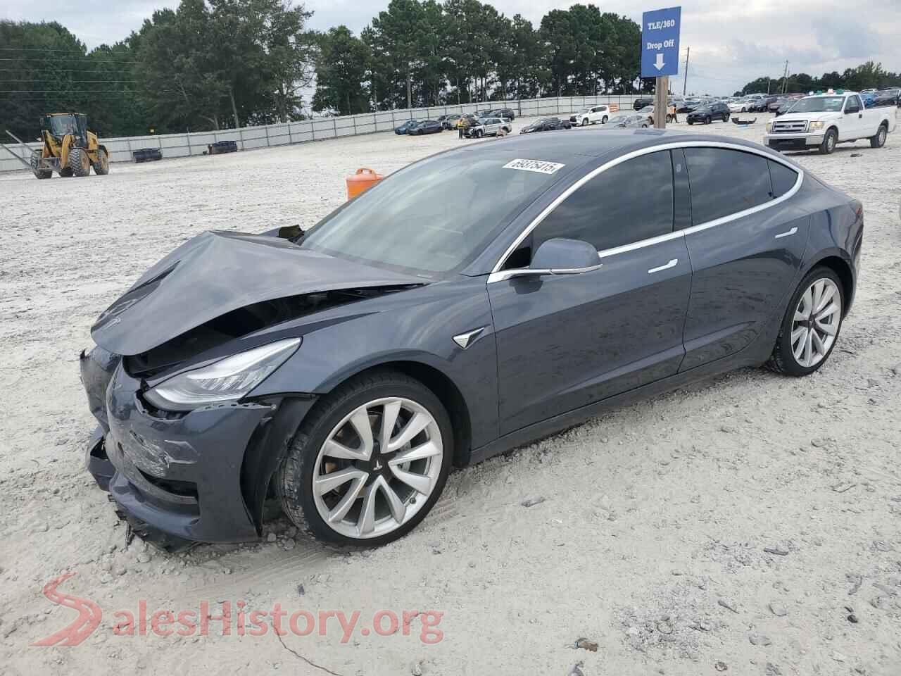 2019 TESLA MODEL 3 — VIN 5YJ3E1EB1KF418571