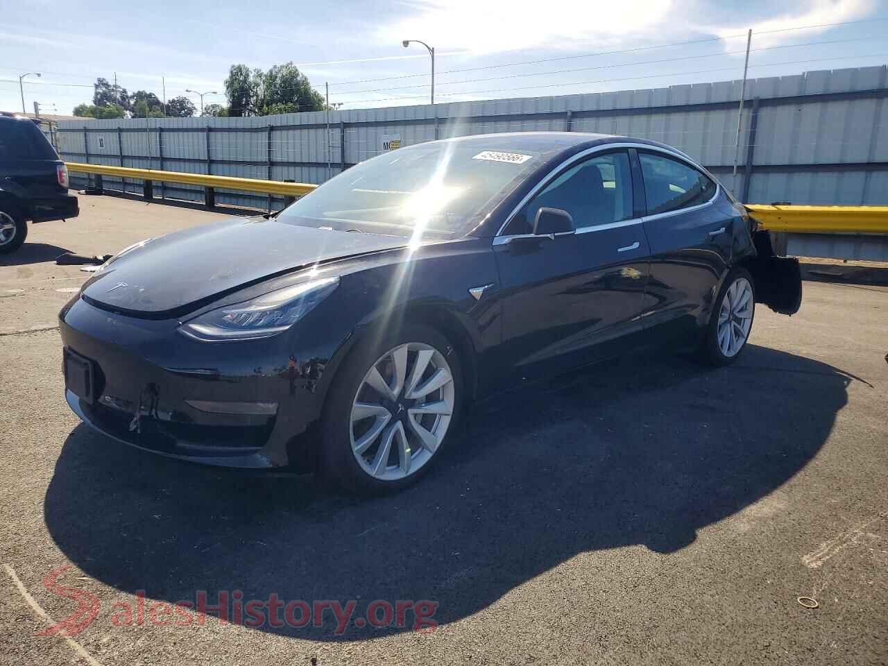 2019 TESLA MODEL 3 — VIN 5YJ3E1EB1KF543120