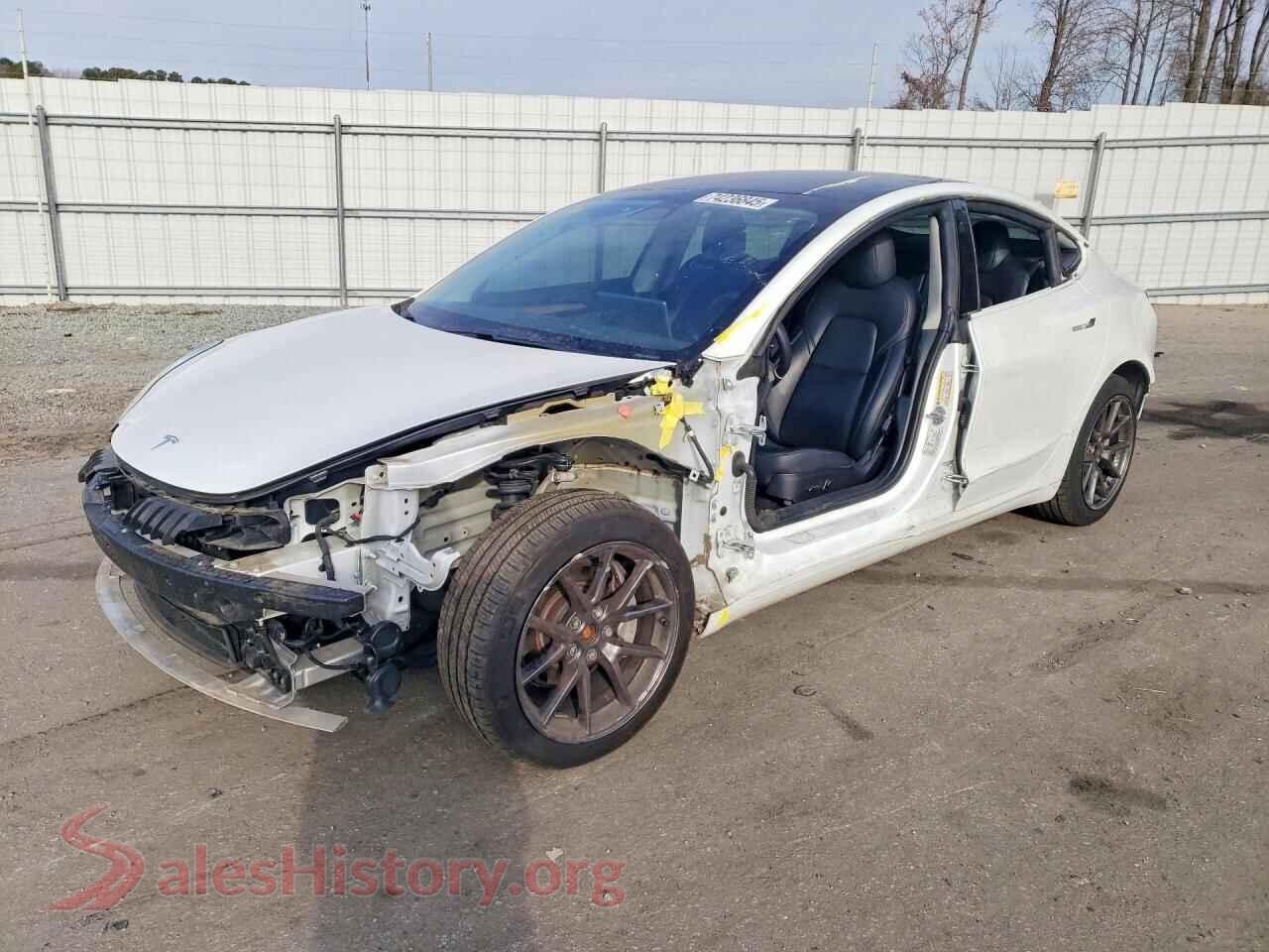 2021 TESLA MODEL 3 — VIN 5YJ3E1EB1MF010087