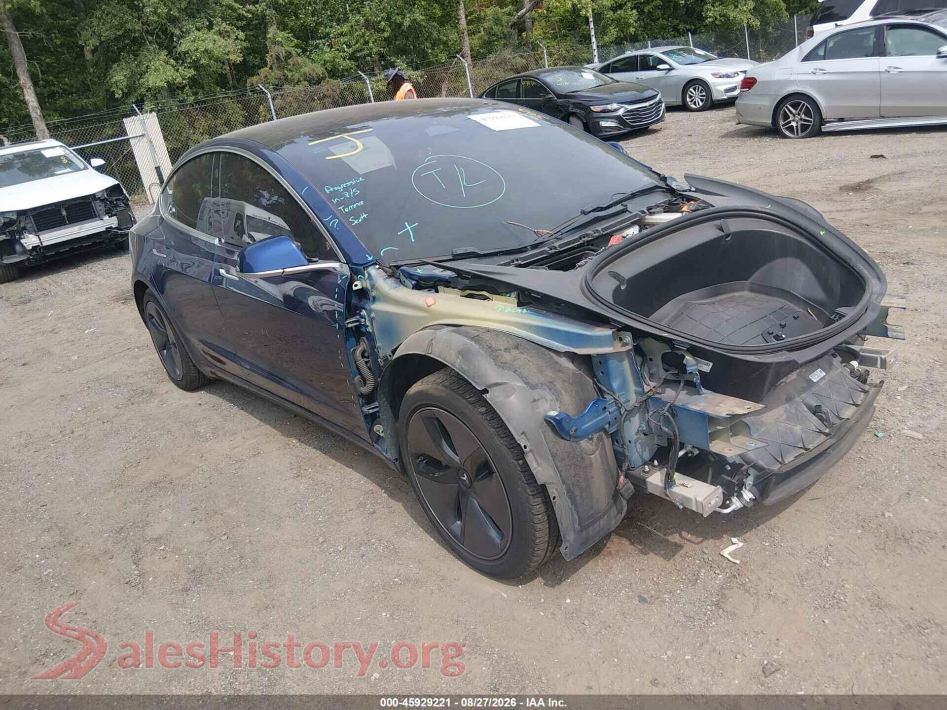 2018 TESLA MODEL 3 — VIN 5YJ3E1EB2JF094612