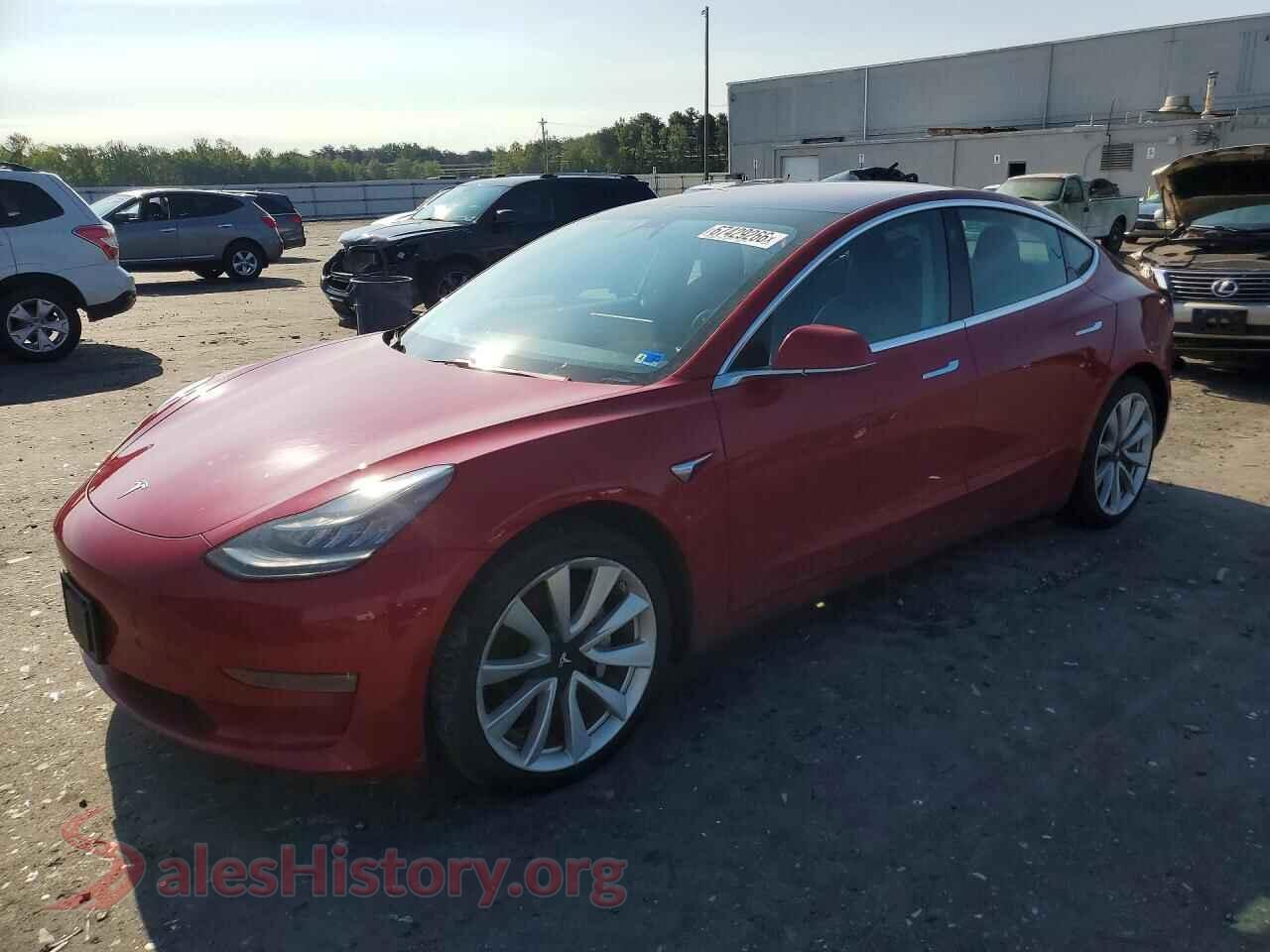 2018 TESLA MODEL 3 — VIN 5YJ3E1EB2JF133425