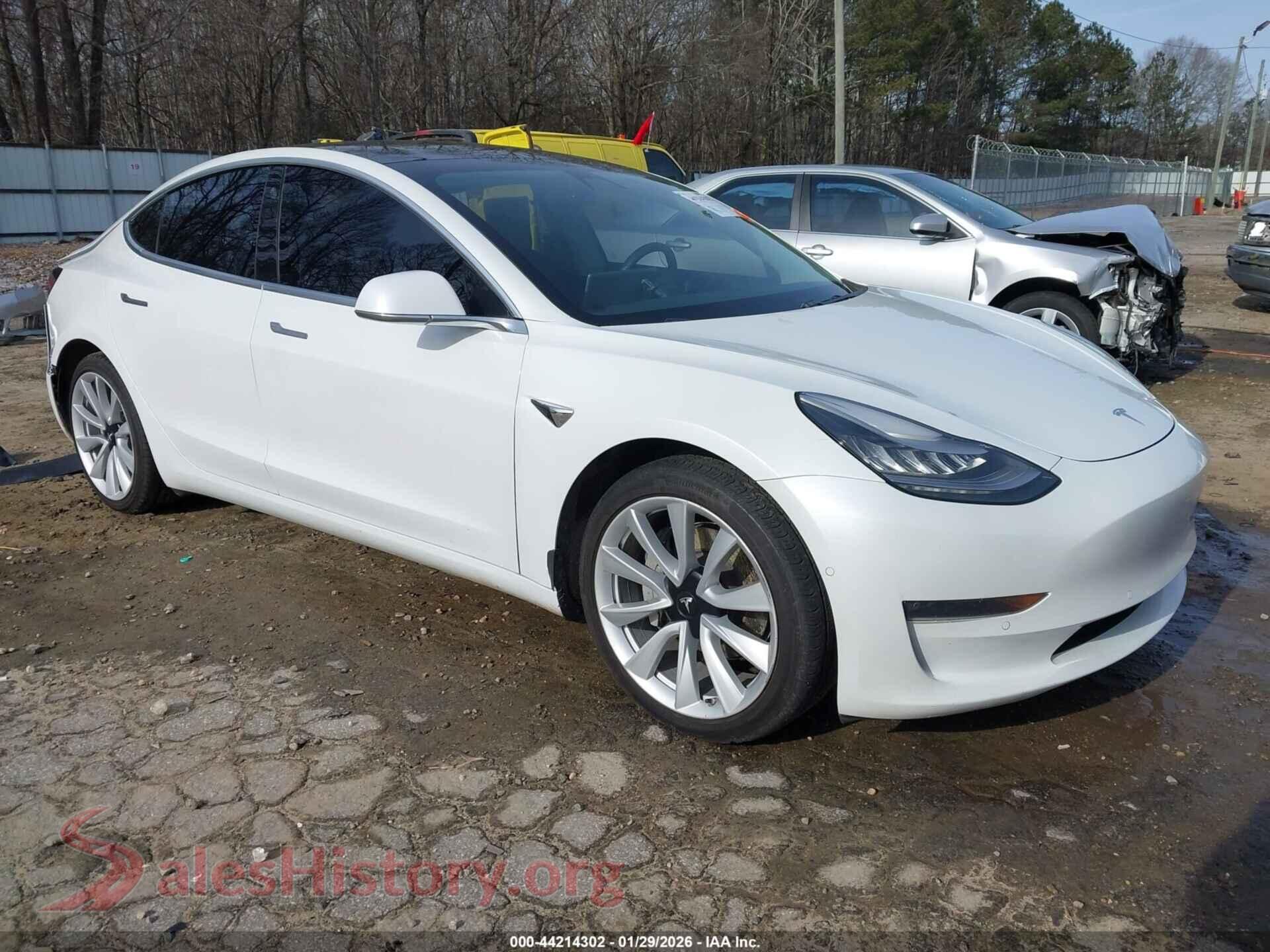 2020 TESLA MODEL 3 — VIN 5YJ3E1EB2LF621003