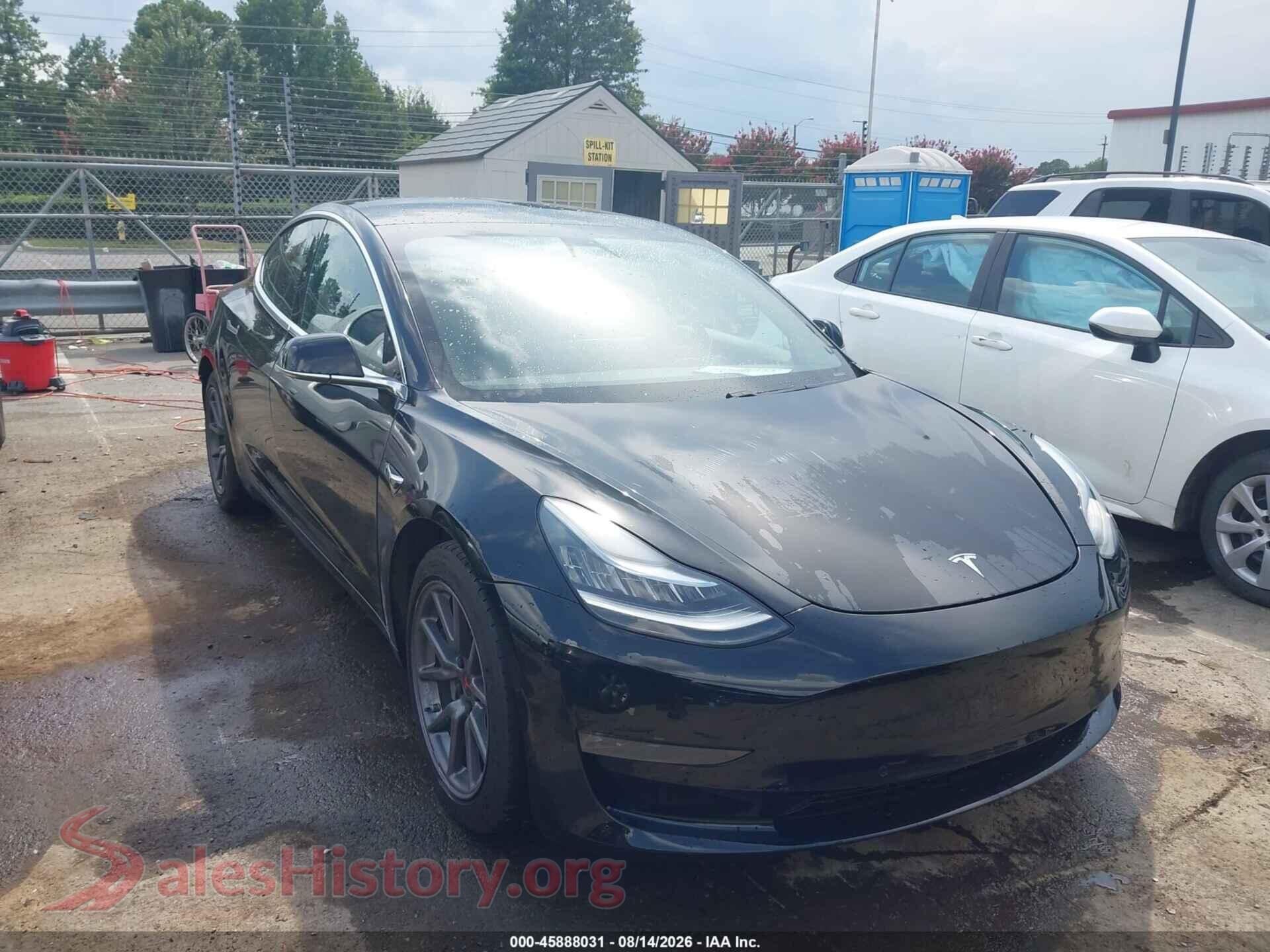 2020 TESLA MODEL 3 — VIN 5YJ3E1EB2LF710442