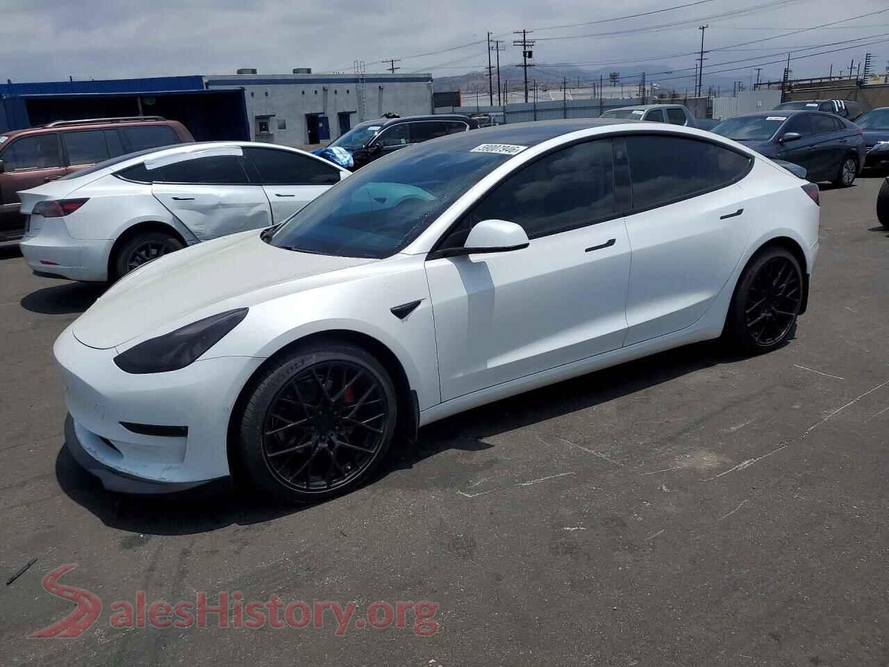 2021 TESLA MODEL 3 — VIN 5YJ3E1EB2MF044720