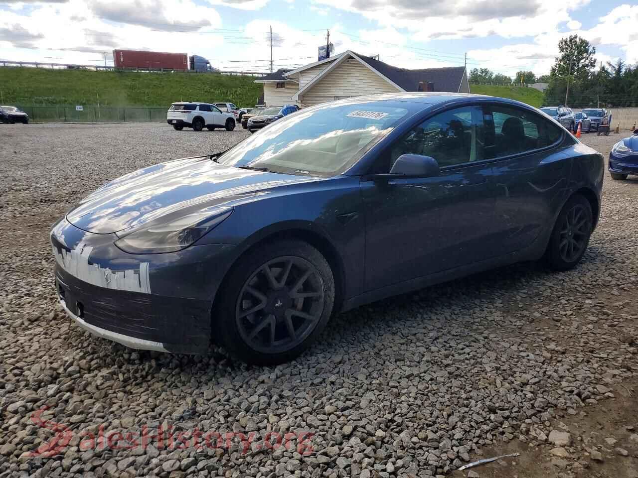 2022 TESLA MODEL 3 — VIN 5YJ3E1EB2NF229724