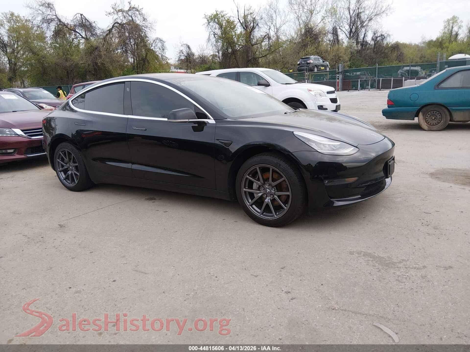2018 TESLA MODEL 3 — VIN 5YJ3E1EB3JF170080