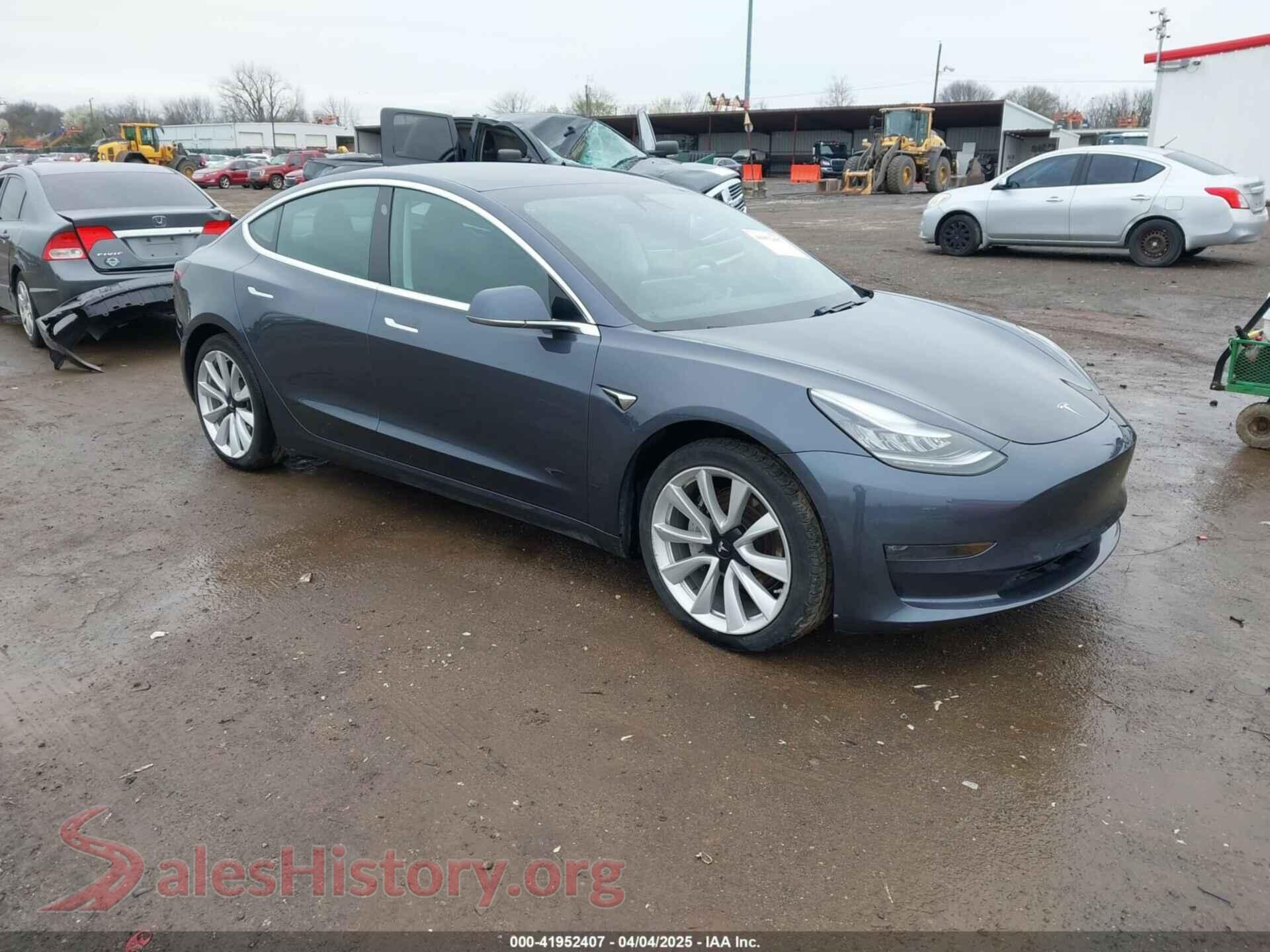 2019 TESLA MODEL 3 — VIN 5YJ3E1EB3KF469294