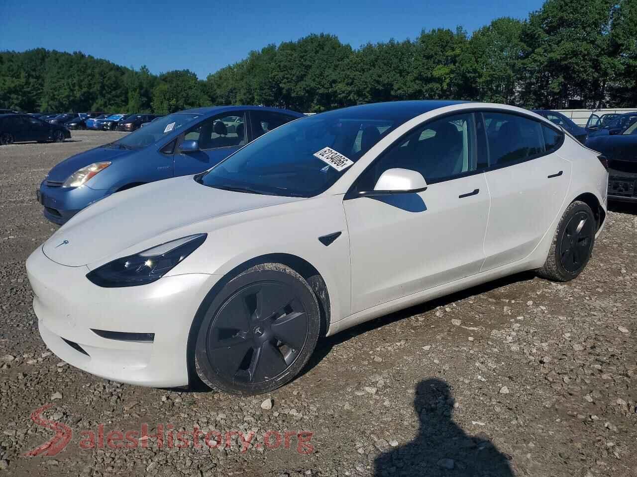 2023 TESLA MODEL 3 — VIN 5YJ3E1EB3PF390022