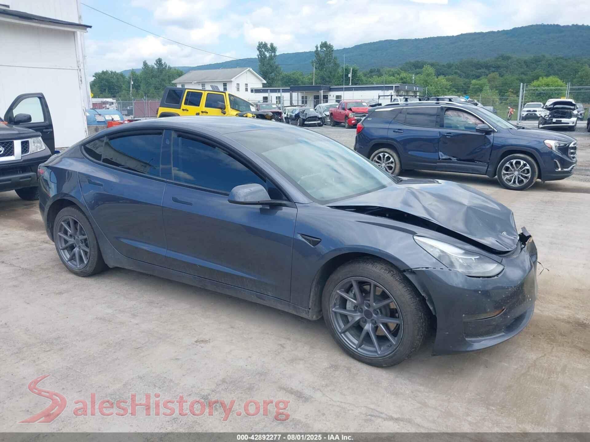 2023 TESLA MODEL 3 — VIN 5YJ3E1EB3PF633554
