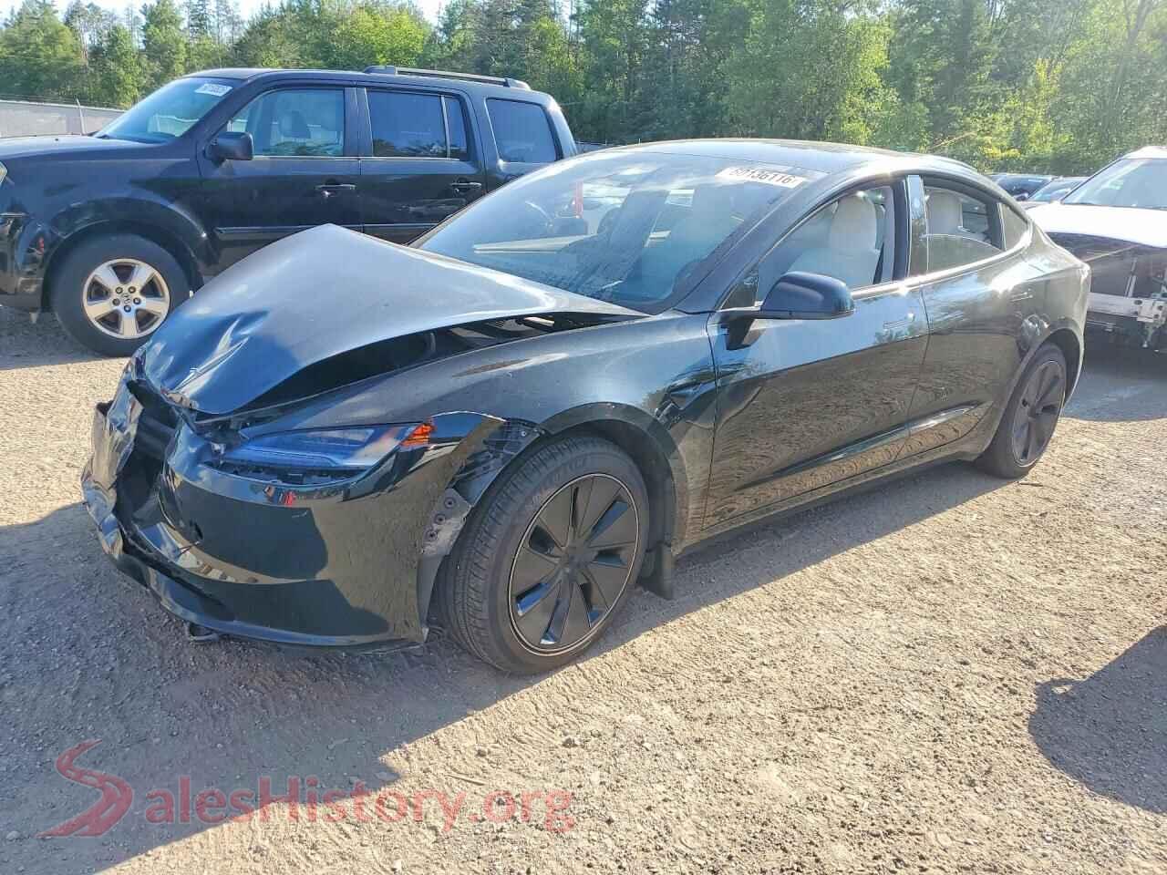 2025 TESLA MODEL 3 — VIN 5YJ3E1EB3SF900782