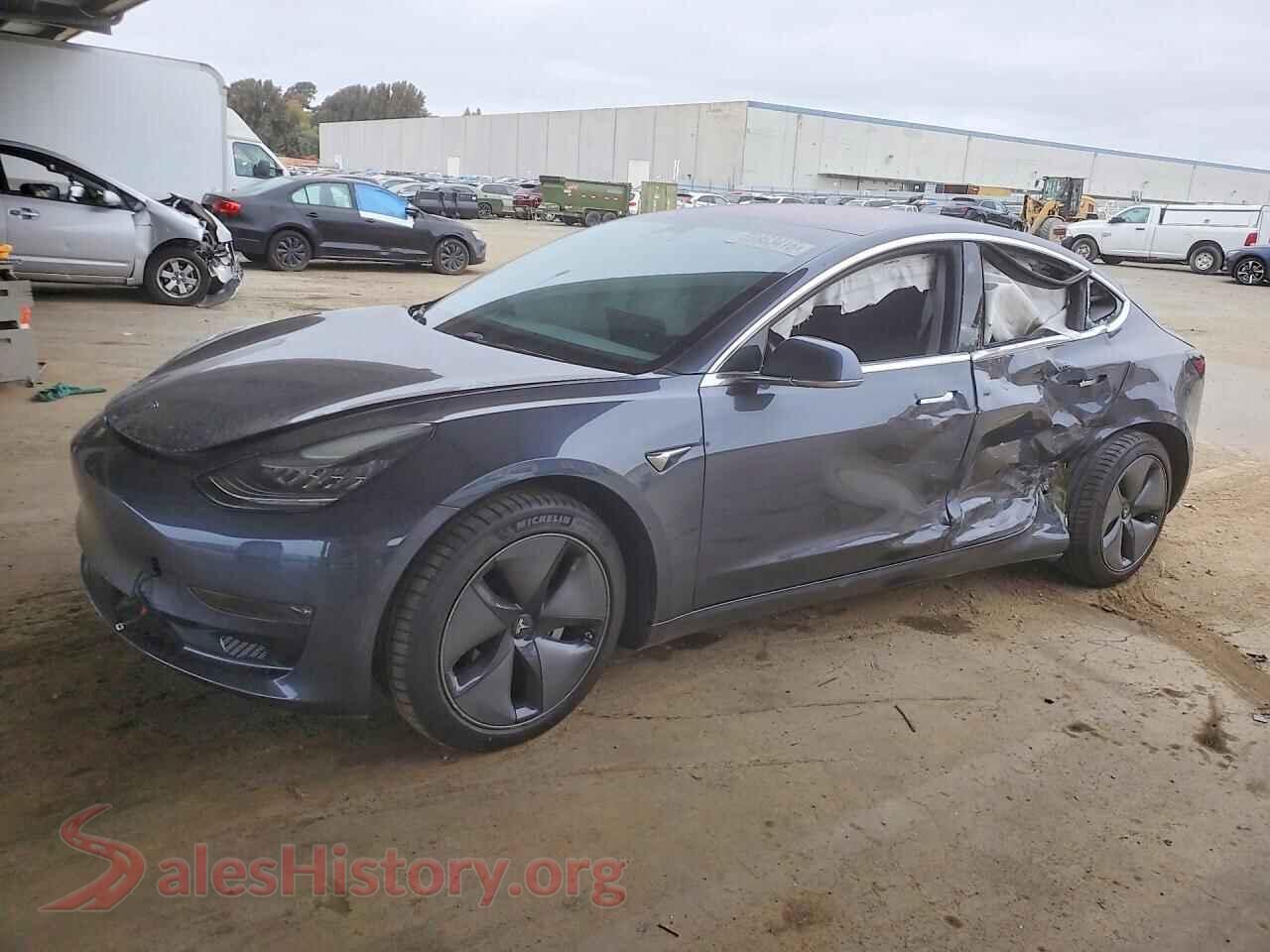 2018 TESLA MODEL 3 — VIN 5YJ3E1EB4JF129005