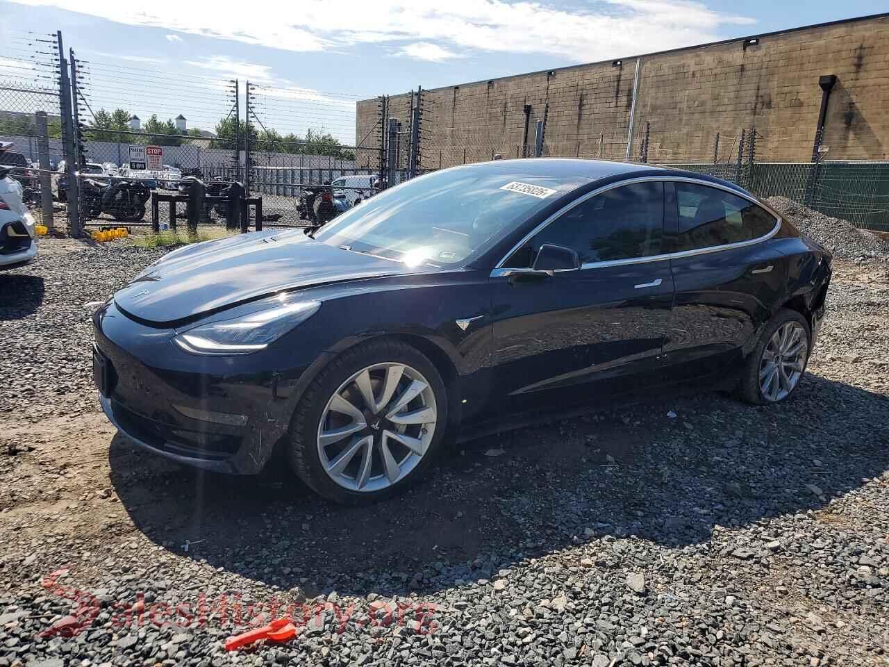 2018 TESLA MODEL 3 — VIN 5YJ3E1EB4JF178415