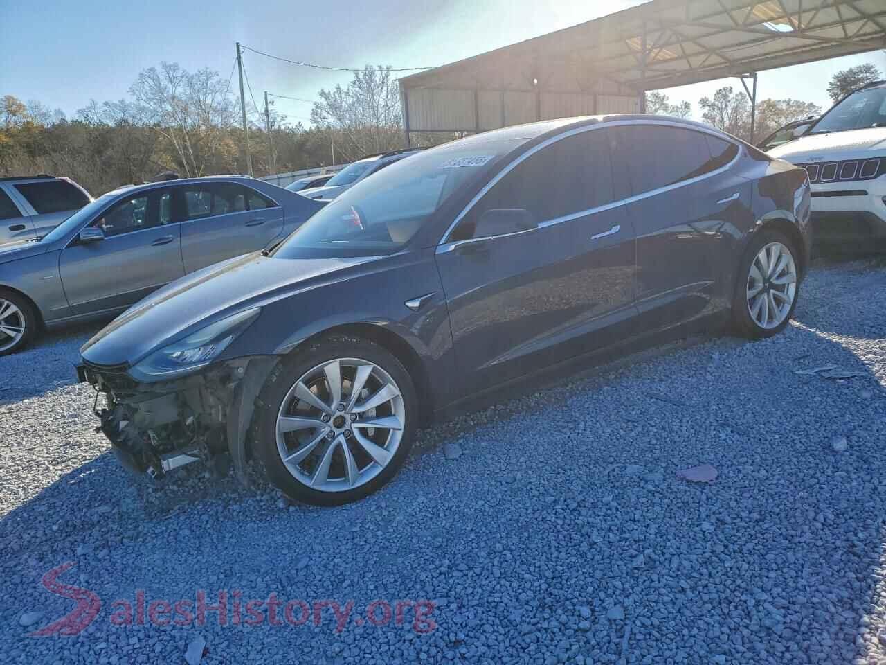 2019 TESLA MODEL 3 — VIN 5YJ3E1EB4KF389258