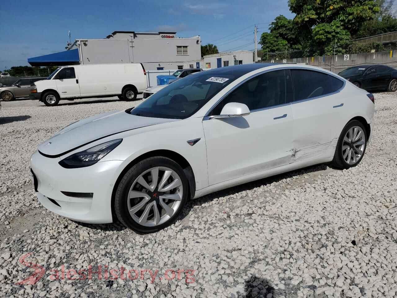 2019 TESLA MODEL 3 — VIN 5YJ3E1EB4KF392421