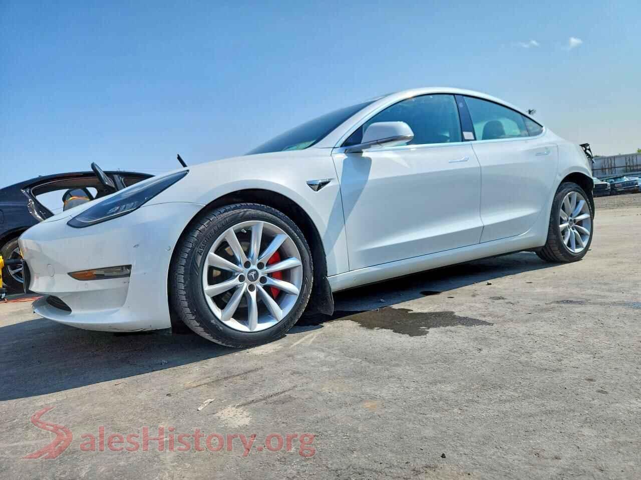 2020 TESLA MODEL 3 — VIN 5YJ3E1EB4LF618233