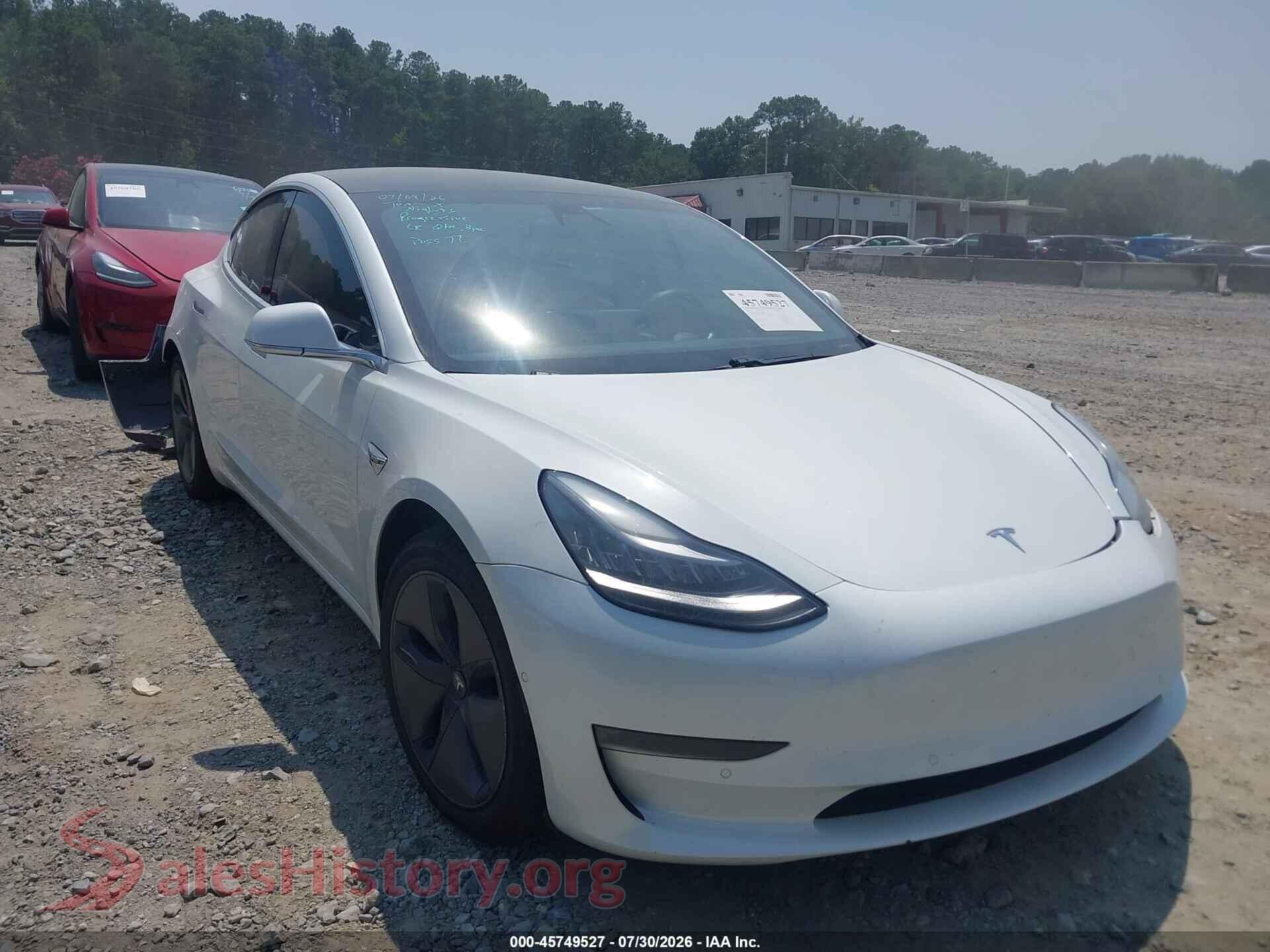 2020 TESLA MODEL 3 — VIN 5YJ3E1EB4LF665519