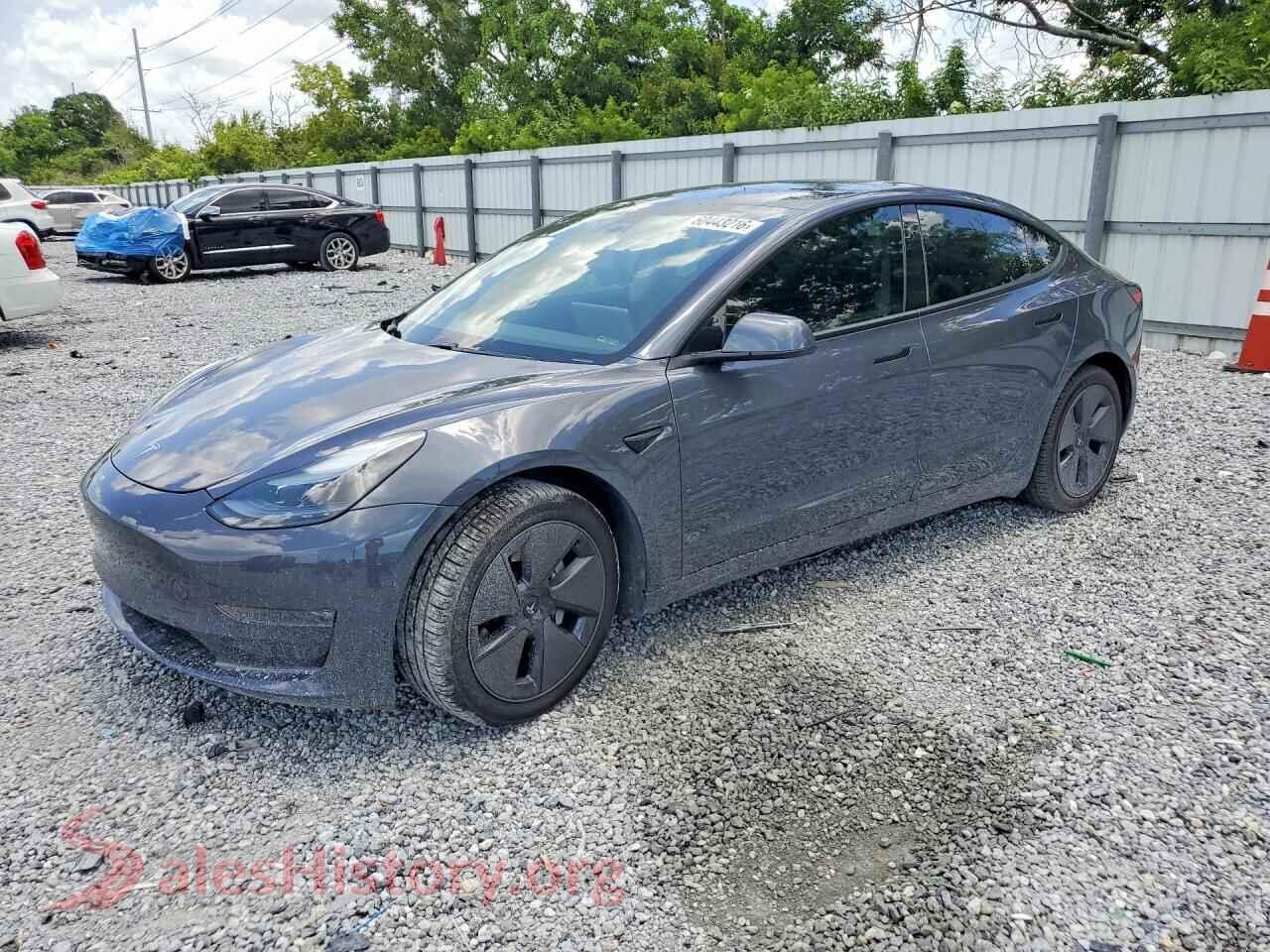 2021 TESLA MODEL 3 — VIN 5YJ3E1EB4MF919120