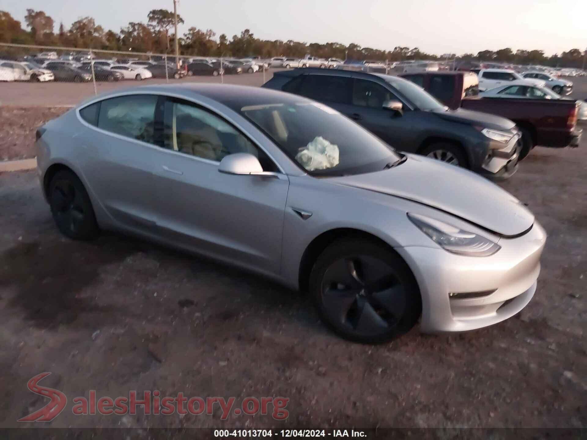 2018 TESLA MODEL 3 — VIN 5YJ3E1EB5JF065265