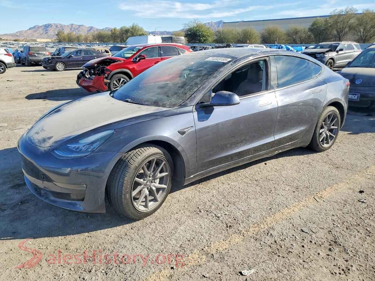 2019 TESLA MODEL 3 — VIN 5YJ3E1EB5KF386871