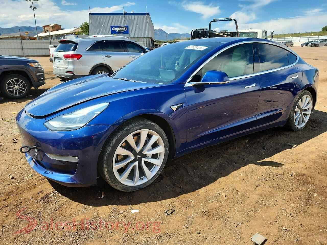 2020 TESLA MODEL 3 — VIN 5YJ3E1EB5LF640239