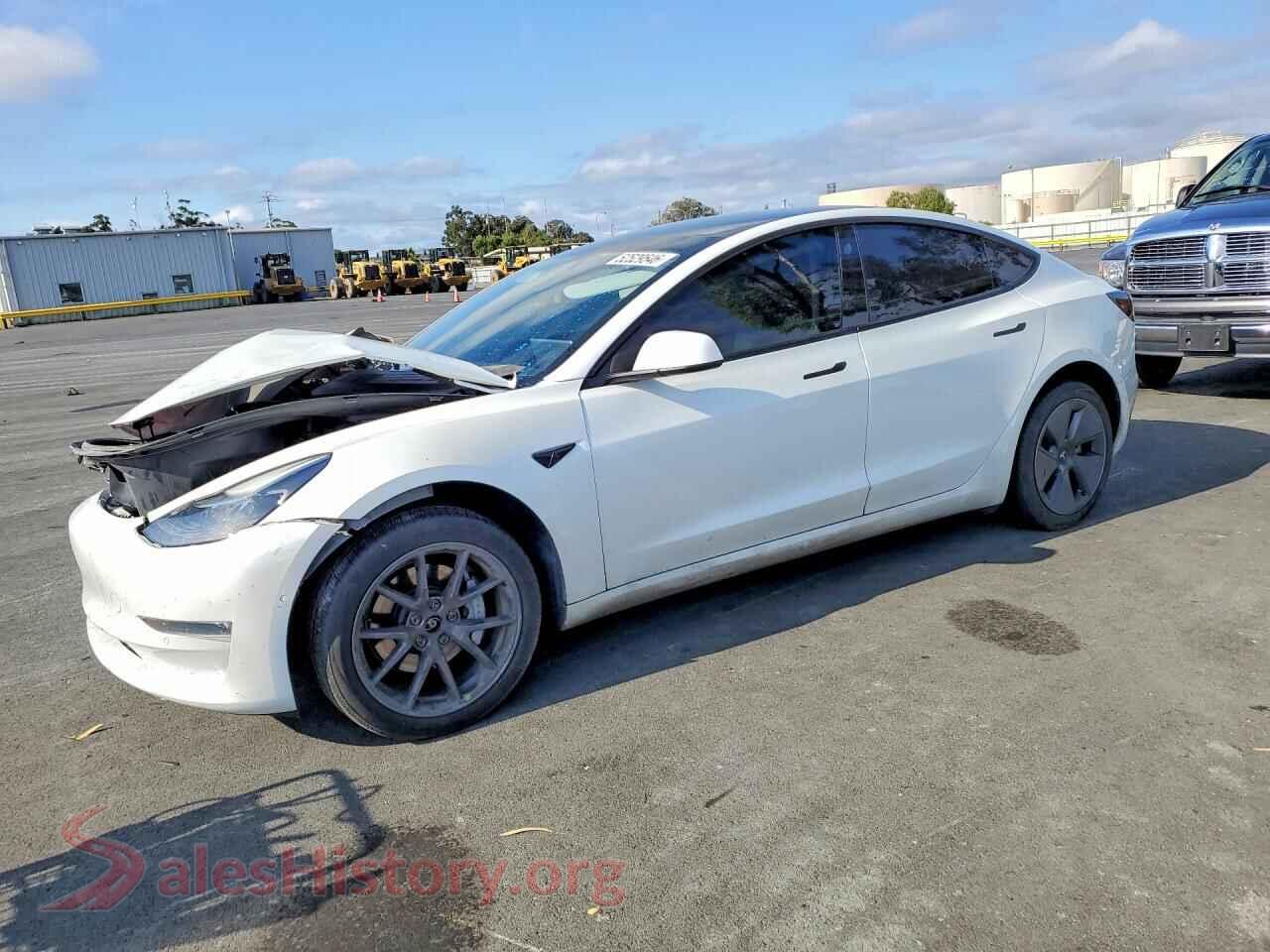 2022 TESLA MODEL 3 — VIN 5YJ3E1EB5NF211721