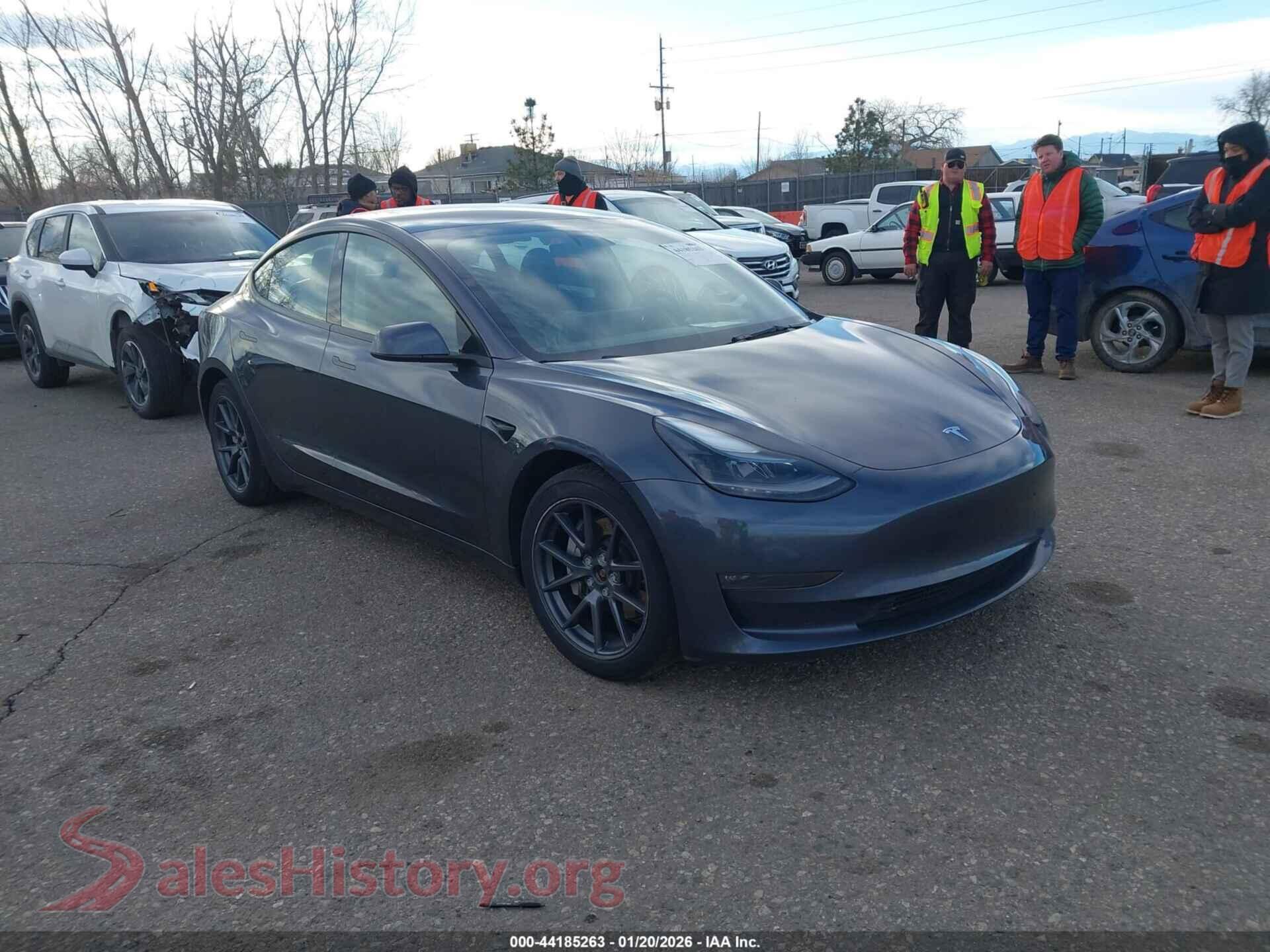 2023 TESLA MODEL 3 — VIN 5YJ3E1EB5PF684232