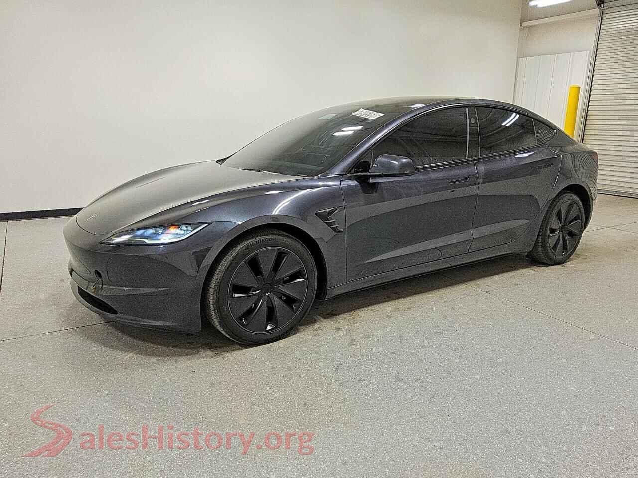 2024 TESLA MODEL 3 — VIN 5YJ3E1EB5RF843687