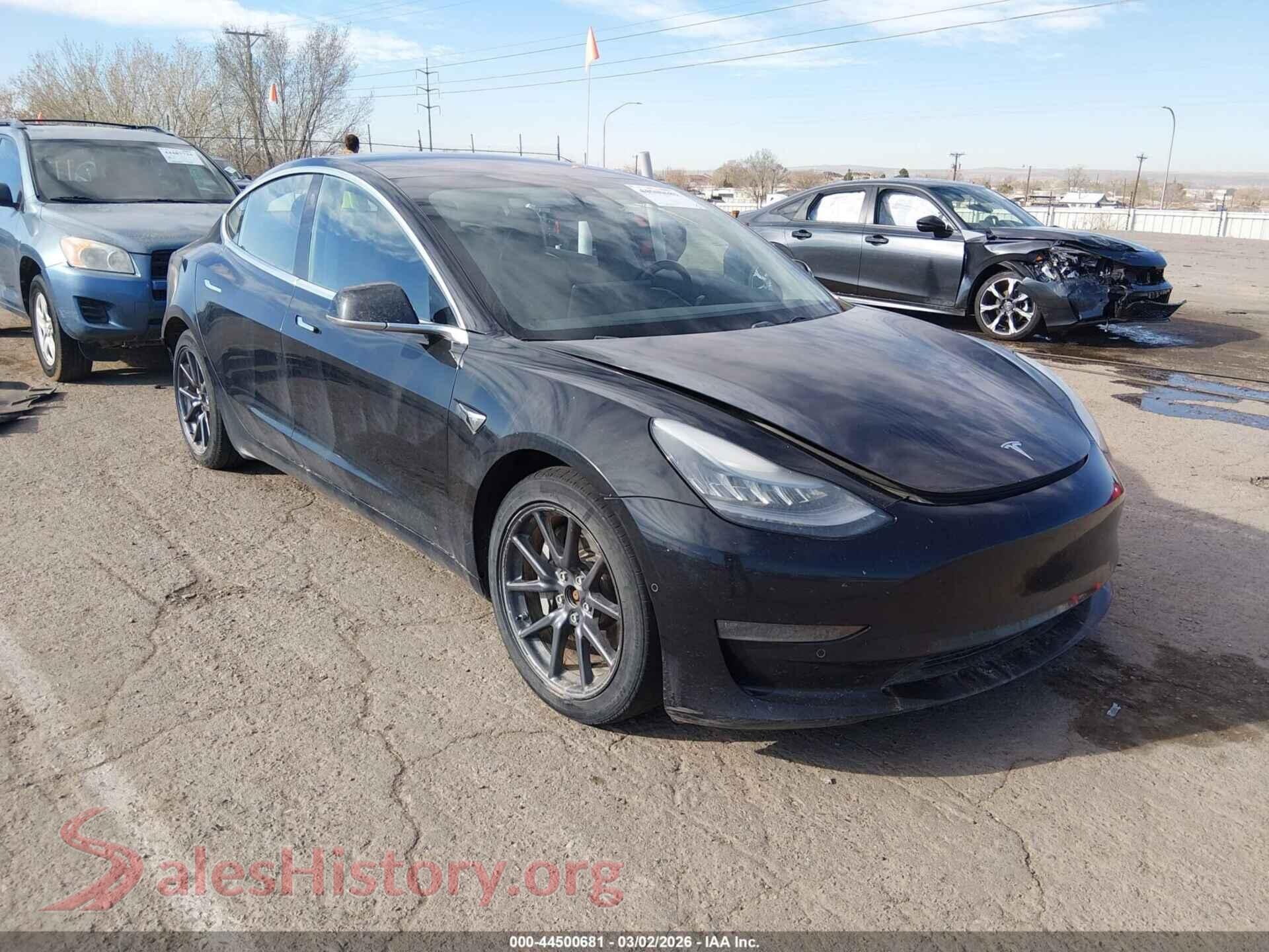2018 TESLA MODEL 3 — VIN 5YJ3E1EB6JF077148