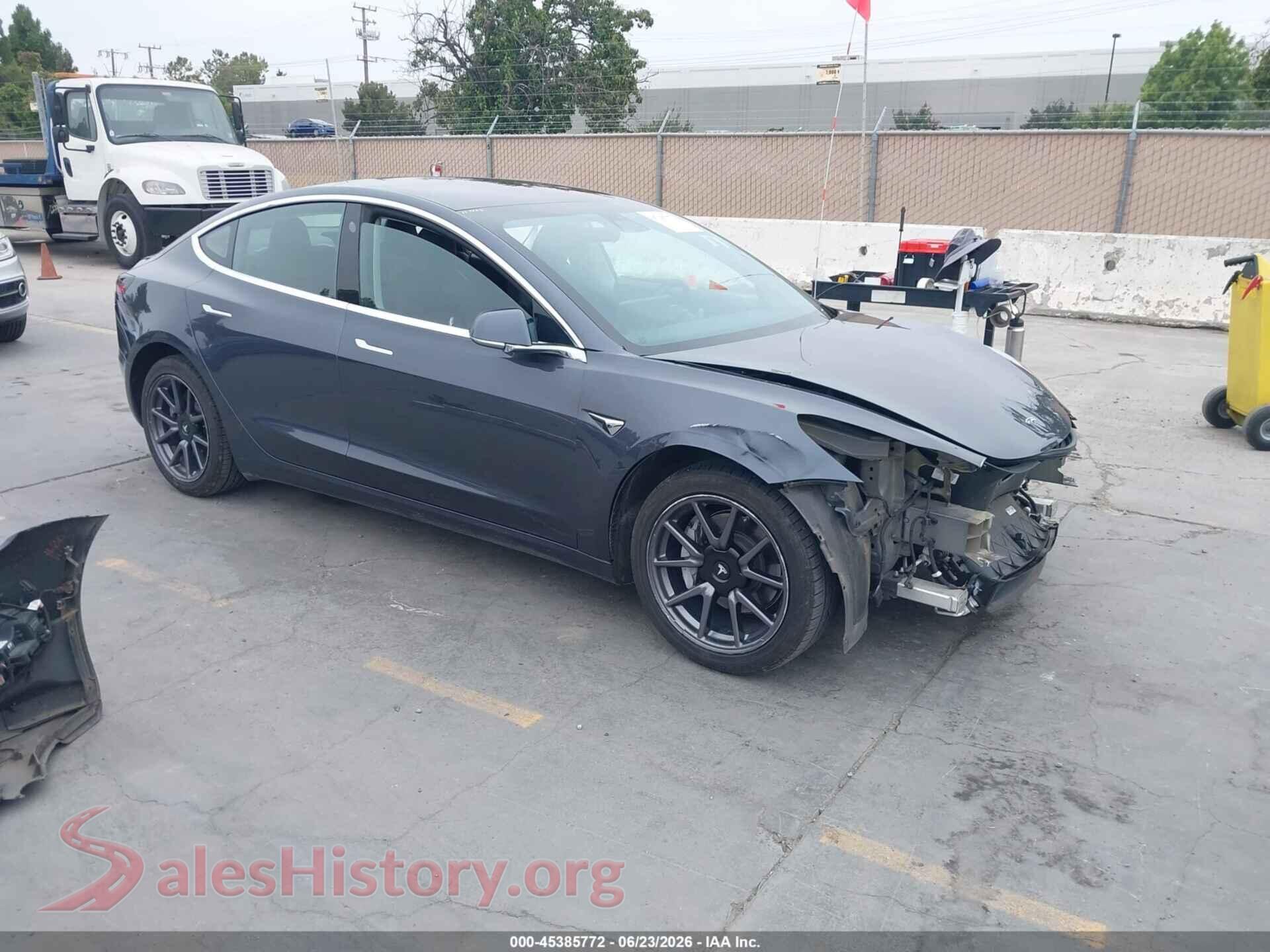 2018 TESLA MODEL 3 — VIN 5YJ3E1EB6JF089834