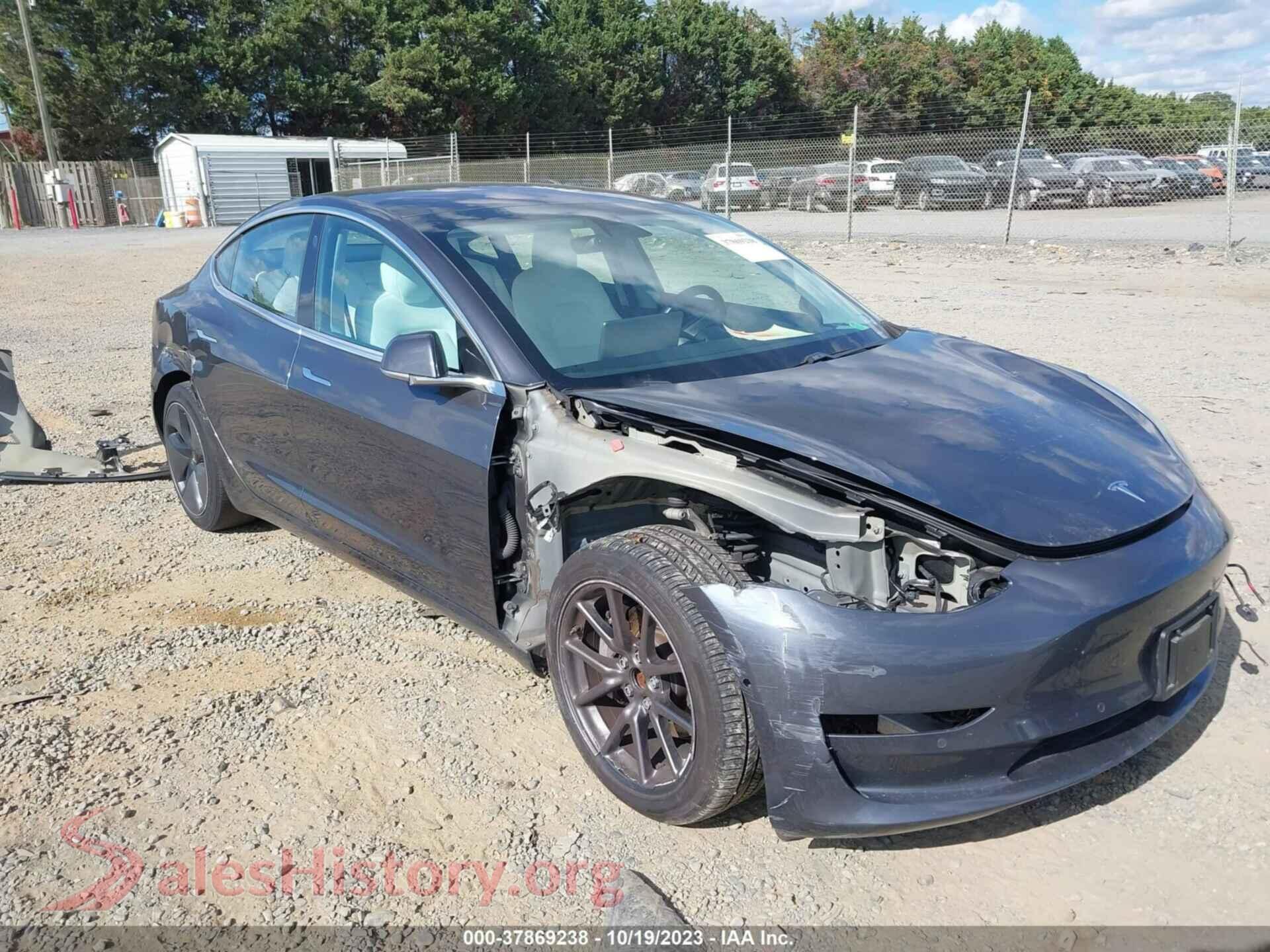 2018 TESLA MODEL 3 — VIN 5YJ3E1EB6JF170591