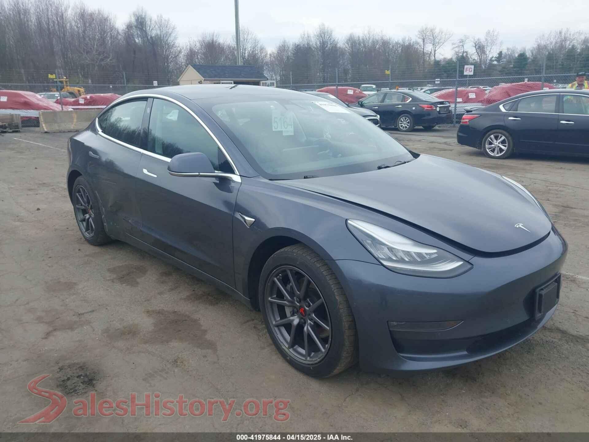 2019 TESLA MODEL 3 — VIN 5YJ3E1EB6KF209925