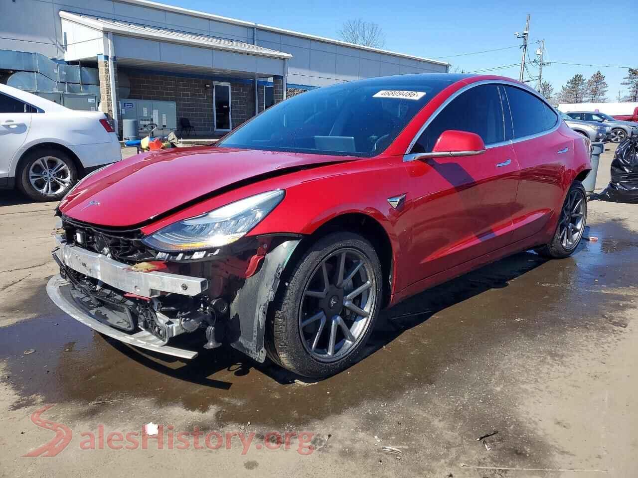 2019 TESLA MODEL 3 — VIN 5YJ3E1EB6KF452358