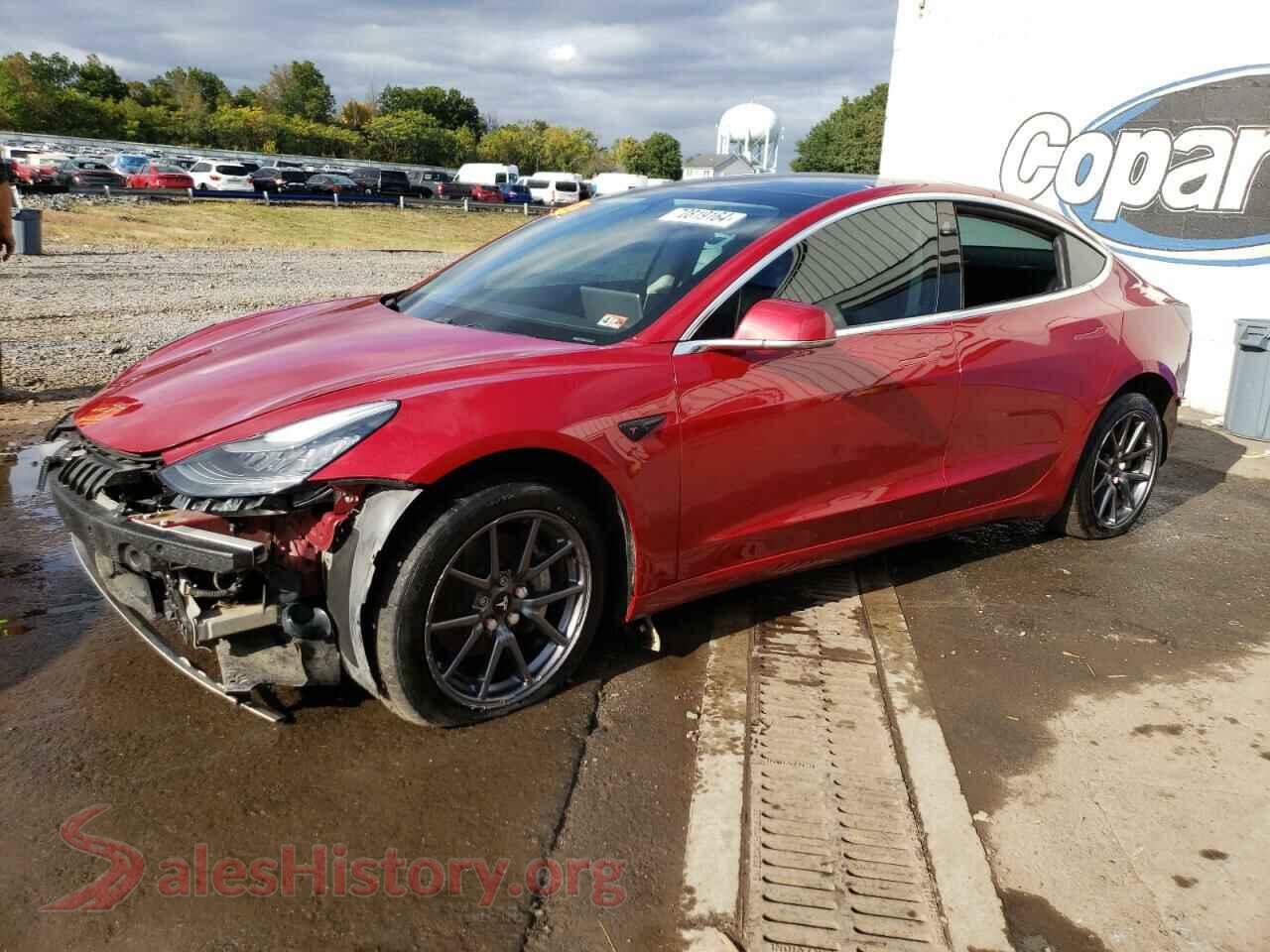 2019 TESLA MODEL 3 — VIN 5YJ3E1EB6KF464817