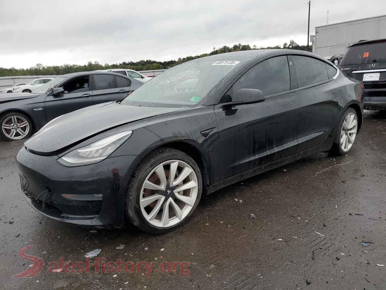 2020 TESLA MODEL 3 — VIN 5YJ3E1EB6LF534589