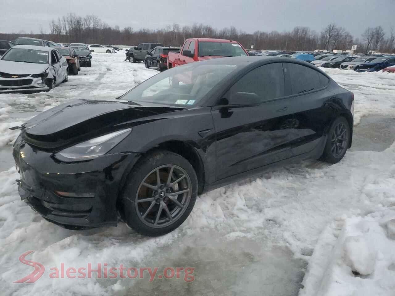 2021 TESLA MODEL 3 — VIN 5YJ3E1EB6MF014796
