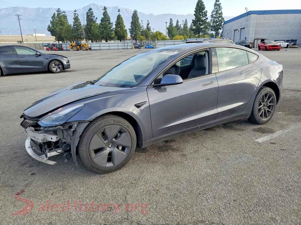 2021 TESLA MODEL 3 — VIN 5YJ3E1EB6MF054506