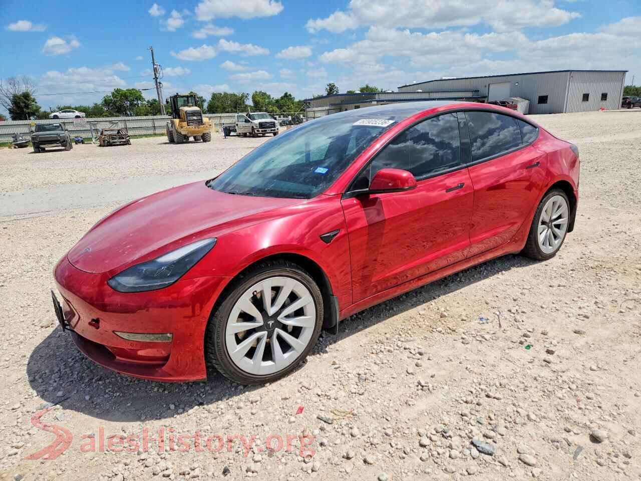 2021 TESLA MODEL 3 — VIN 5YJ3E1EB6MF079597