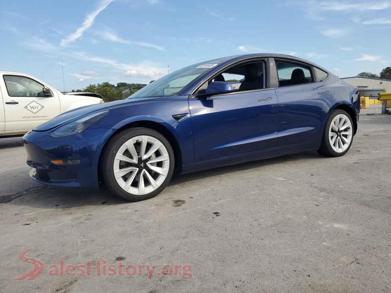 2021 TESLA MODEL 3 — VIN 5YJ3E1EB6MF916154