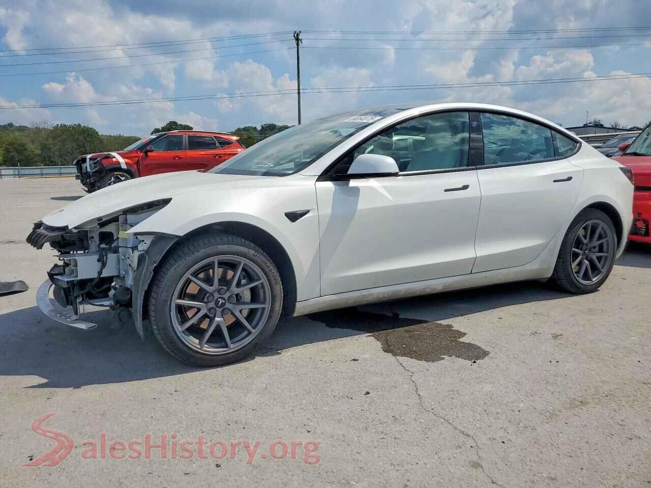 2022 TESLA MODEL 3 — VIN 5YJ3E1EB6NF109215