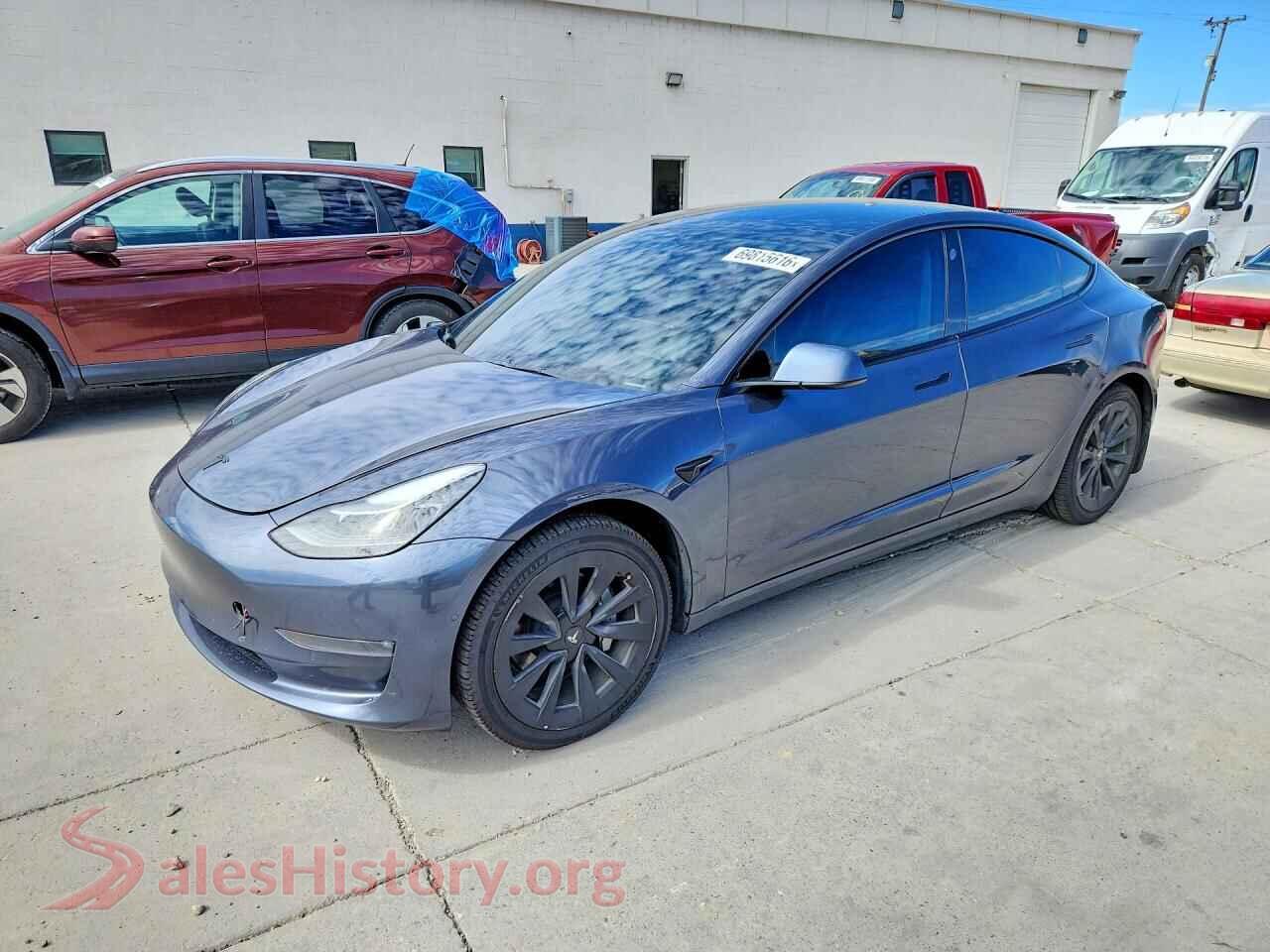 2022 TESLA MODEL 3 — VIN 5YJ3E1EB6NF144188