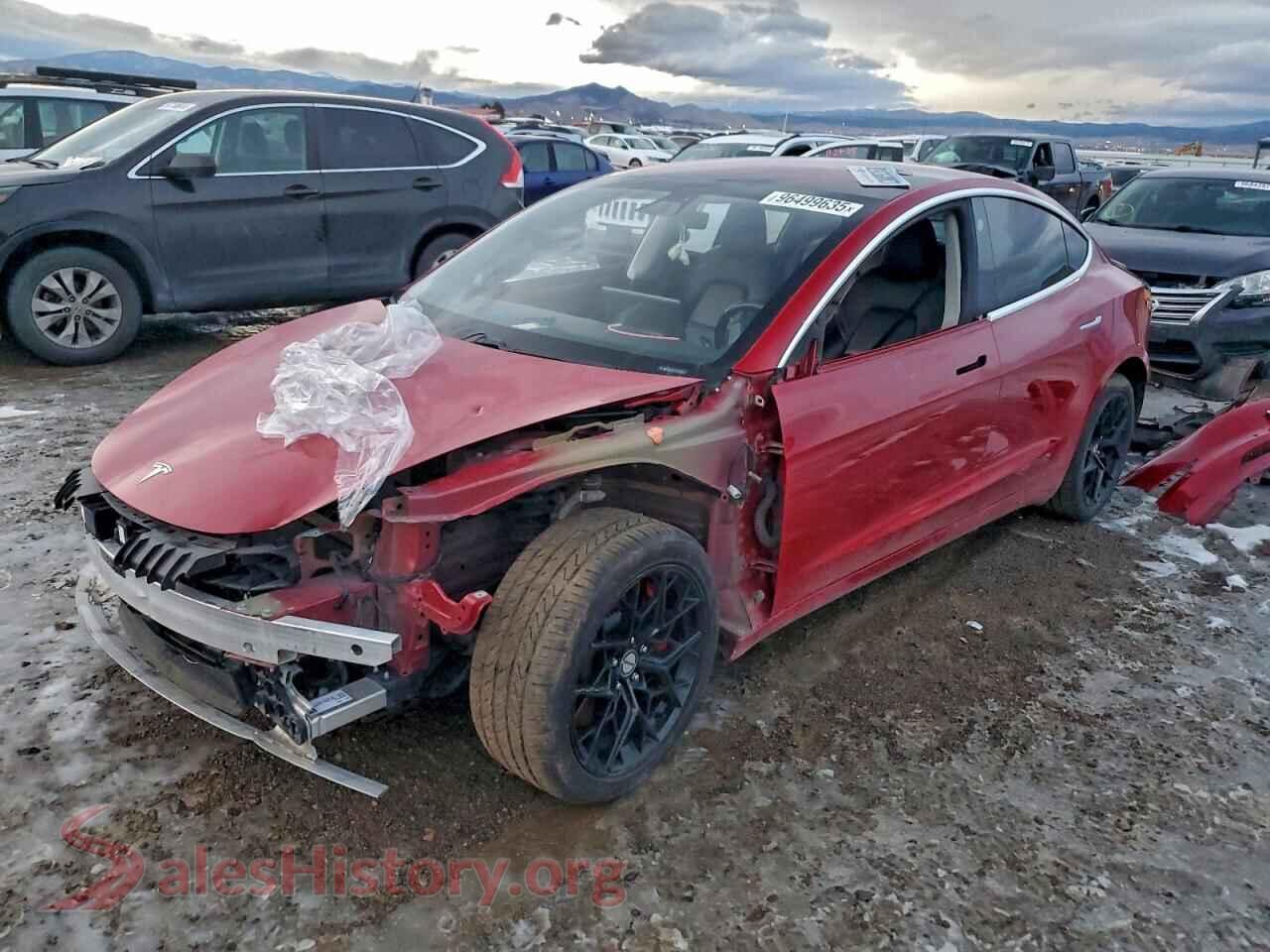 2018 TESLA MODEL 3 — VIN 5YJ3E1EB7JF072850