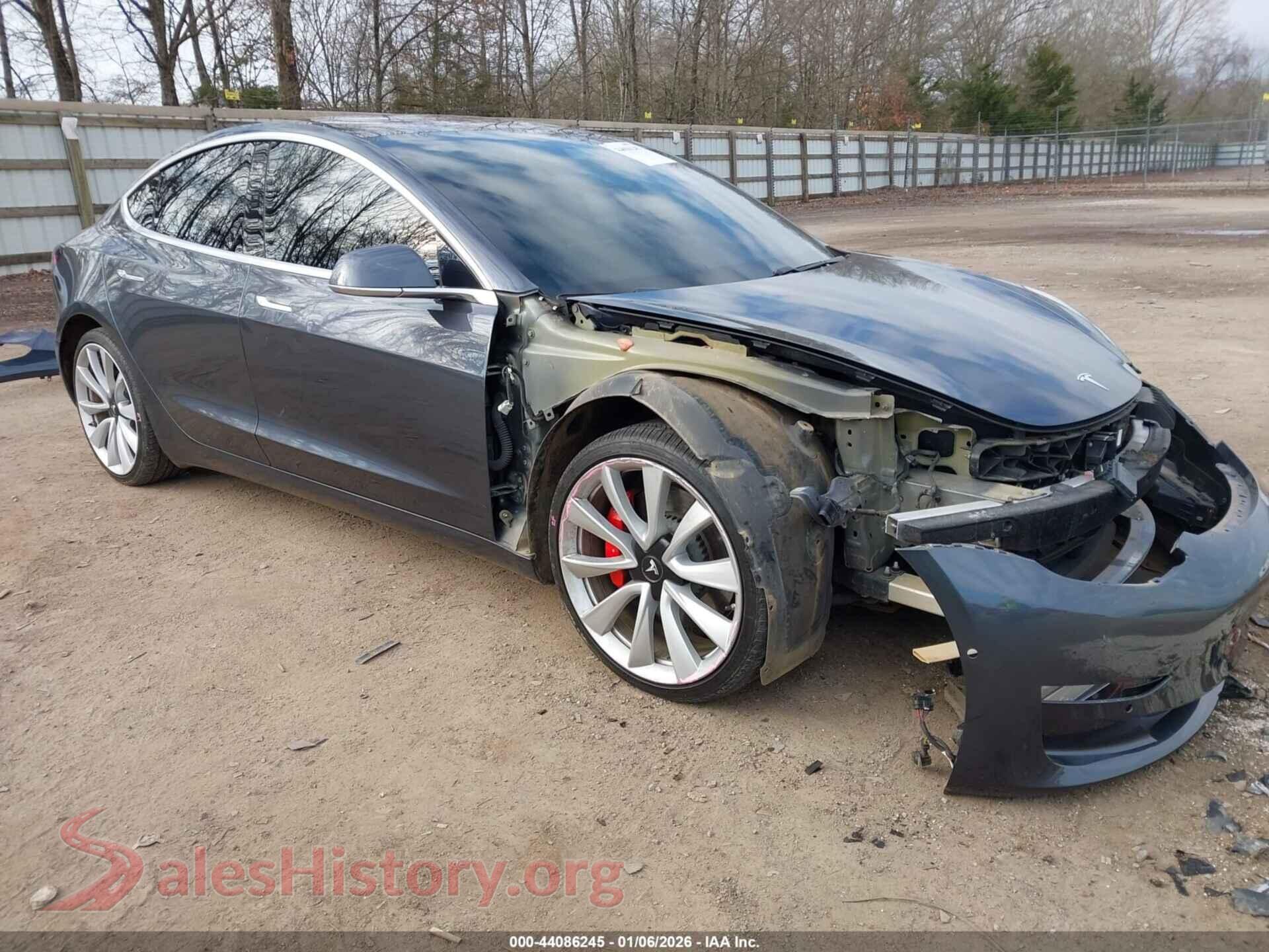 2018 TESLA MODEL 3 — VIN 5YJ3E1EB7JF073092